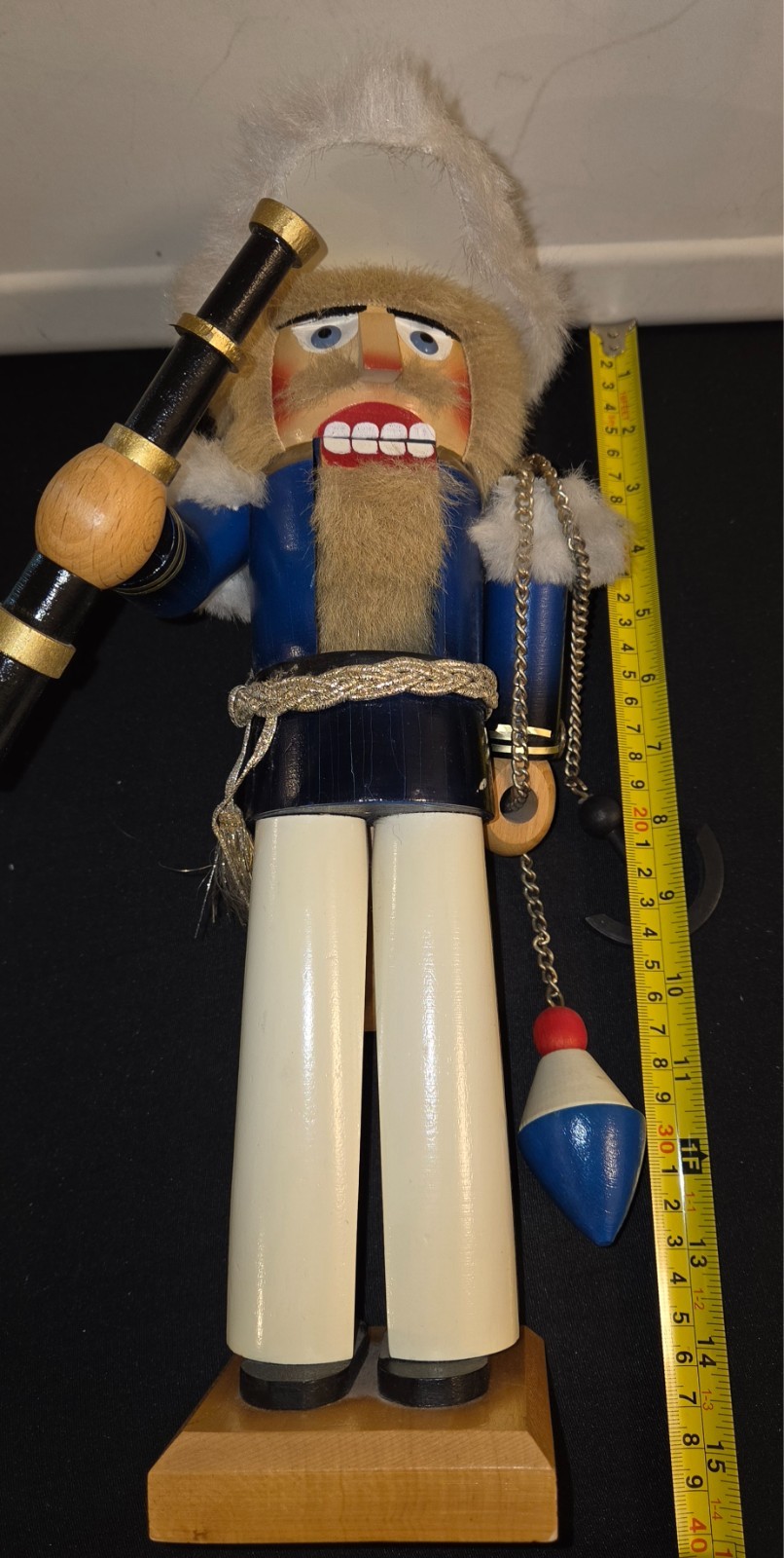 Steinbach Zeppelin commander Nutcracker: 16 inch  sea captain
