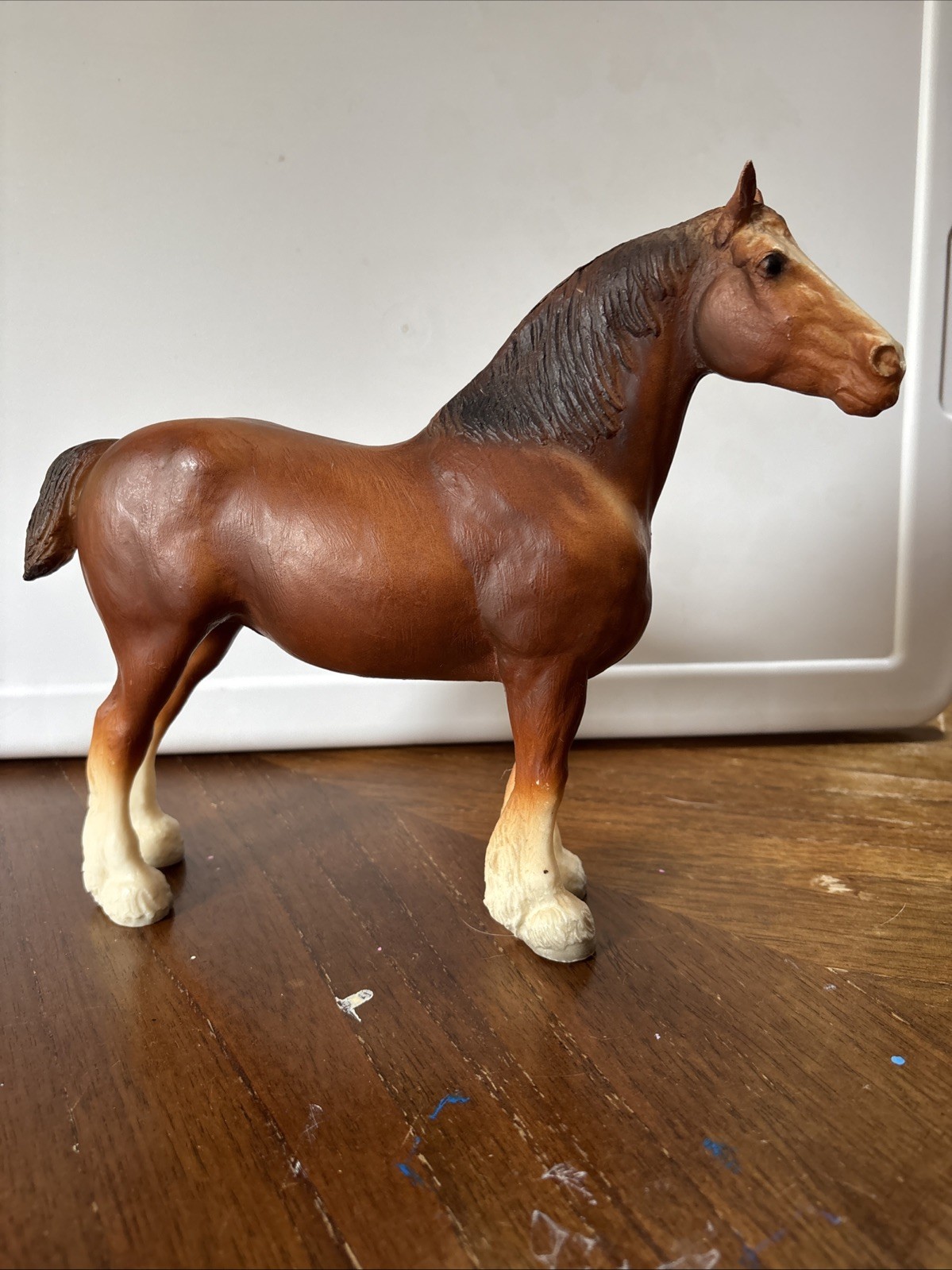Vintage Clydesdale Mare BREYER Molding Co #83 Chestnut Traditional 