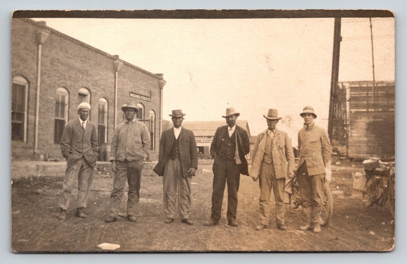 Named US Postal Carriers RPPC c1910s Oregon System & Co. Real Photo Postcard