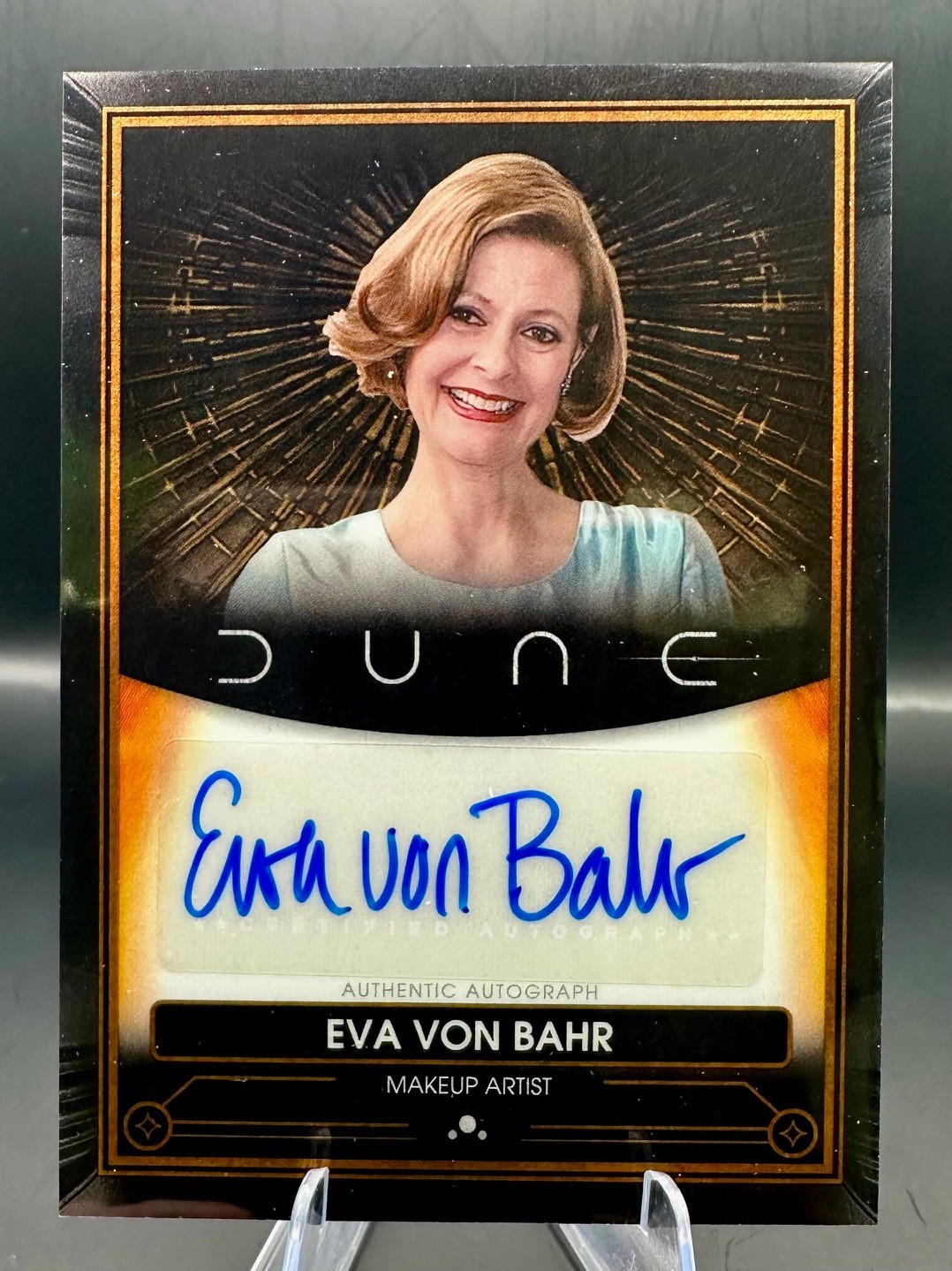 2024 Topps Chrome Dune Eva Von Bahr Autograph #A-EV Makeup Artist
