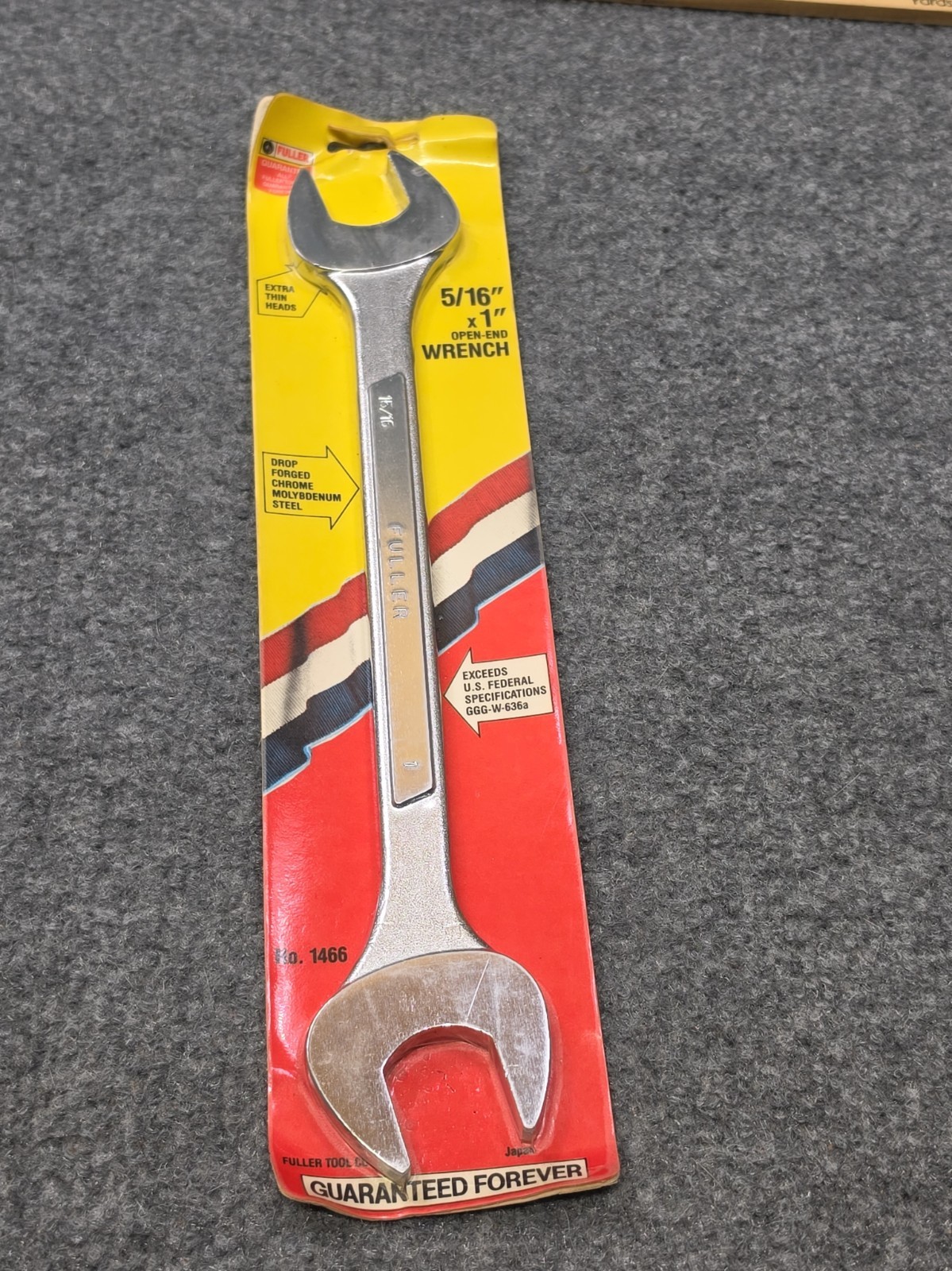 TitleVintage Fuller No. 1466 Open End Wrench 15/16\