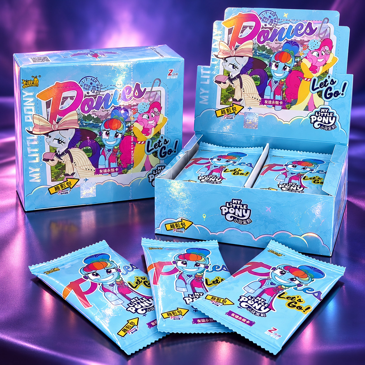 KAYOU MY LITTLE PONY SERIES 2 BLUE BOOSTER BOX 30 PACKS TRADING CARDS SEALED