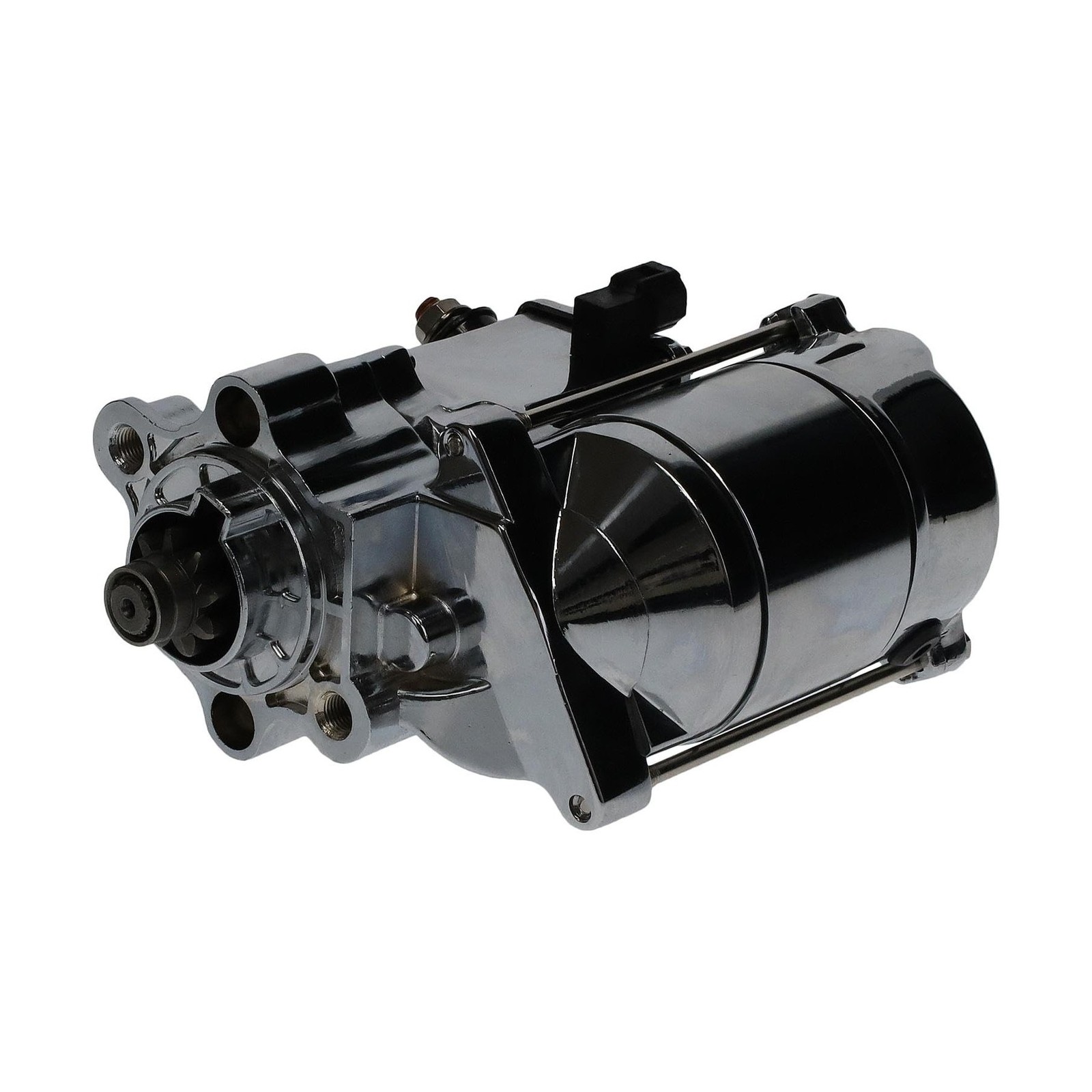 OEG Parts New Chrome Starter Compatible with Harley Davidson XL1200T Superlow...