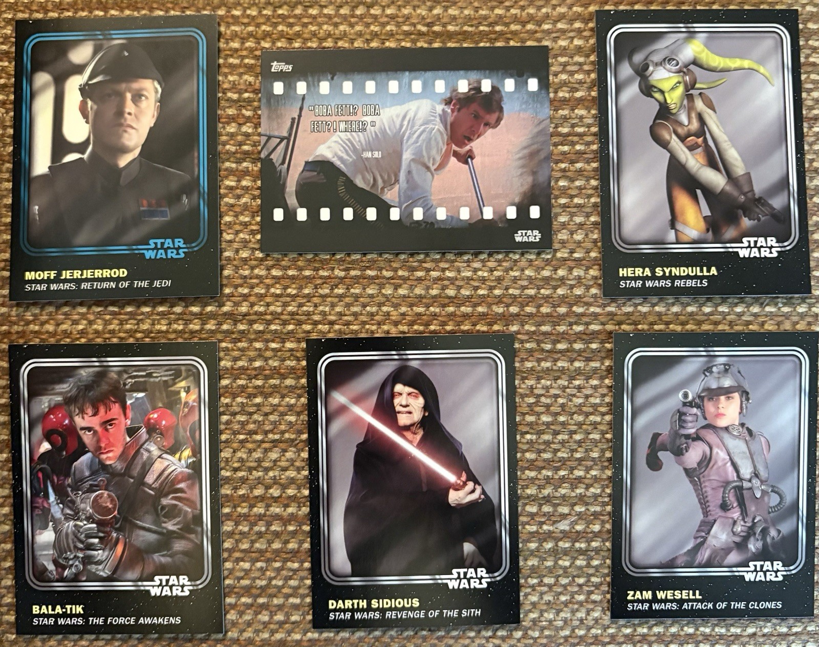 STAR WARS Topps 2016 Card Bundle (GREAT CONDITION)