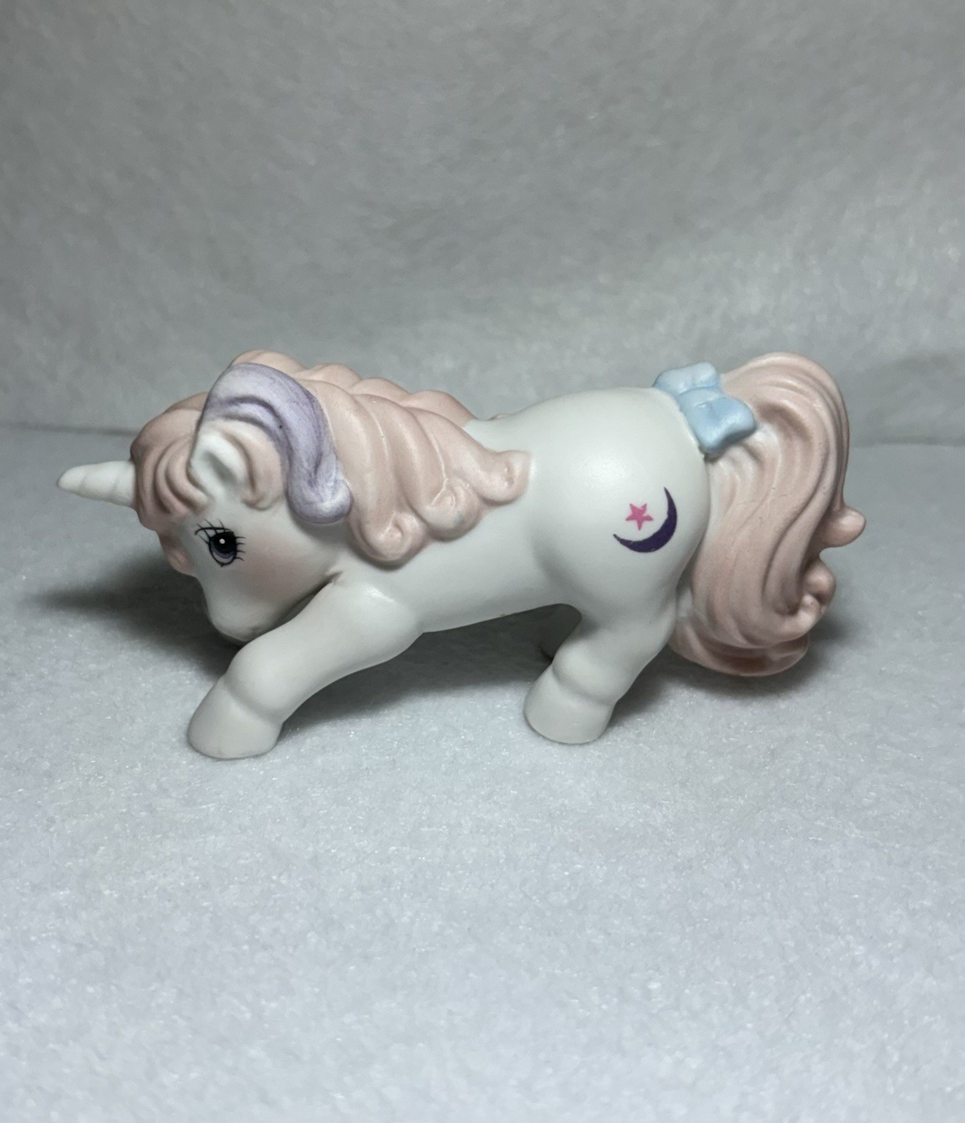 Vintage Bradley Hasbro 1985 MLP G1 My Little Pony Porcelain Figurine Moondancer