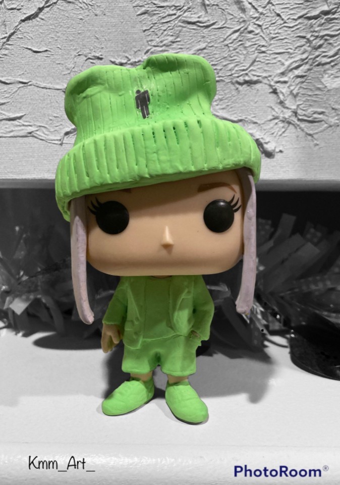 Billie Eilish Custom Figurine