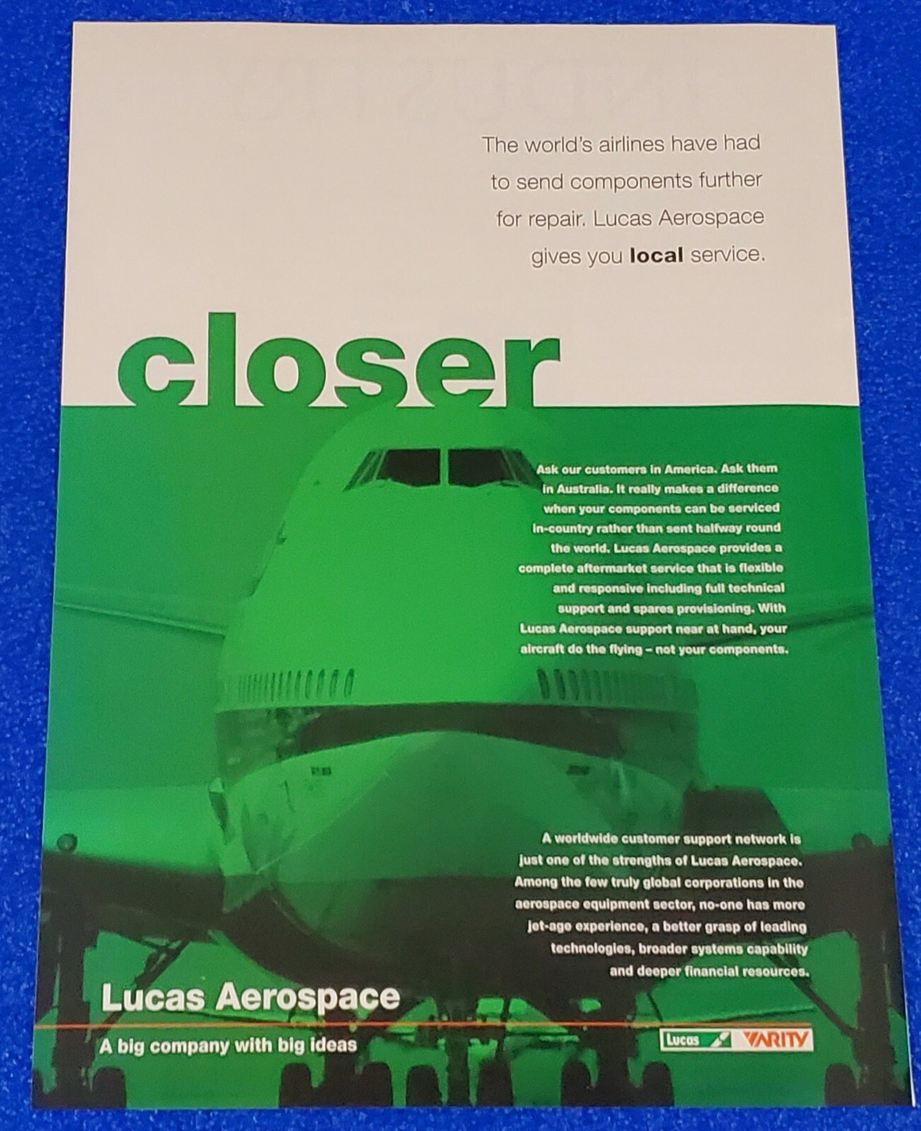 1999 LUCAS AEROSPACE 