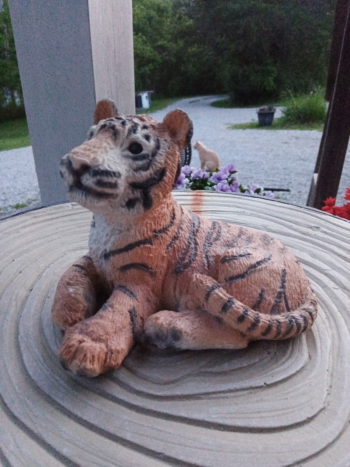 Vintage Stone Critters Tiger 4.5