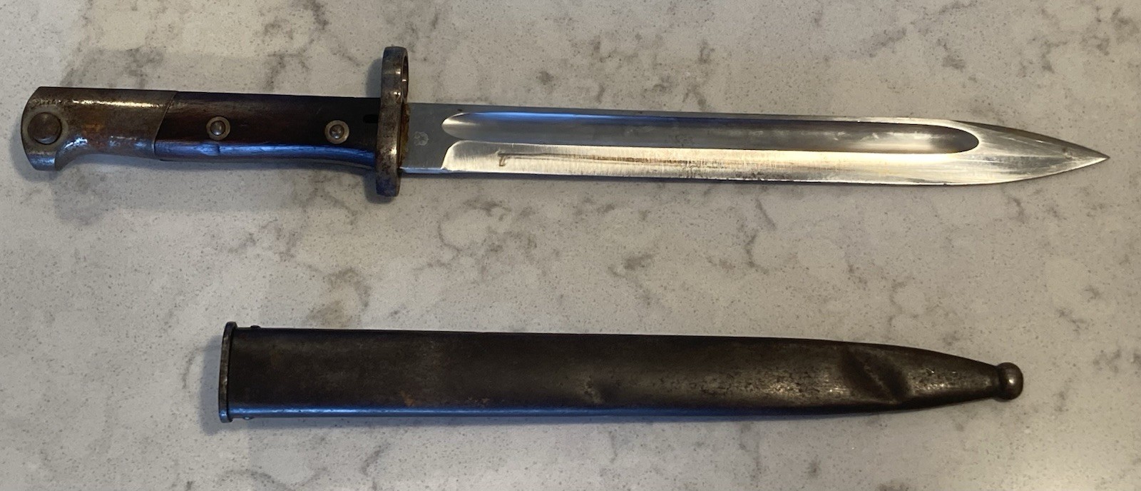 Vintage Bayonet Uncertain Model Origin M1895?