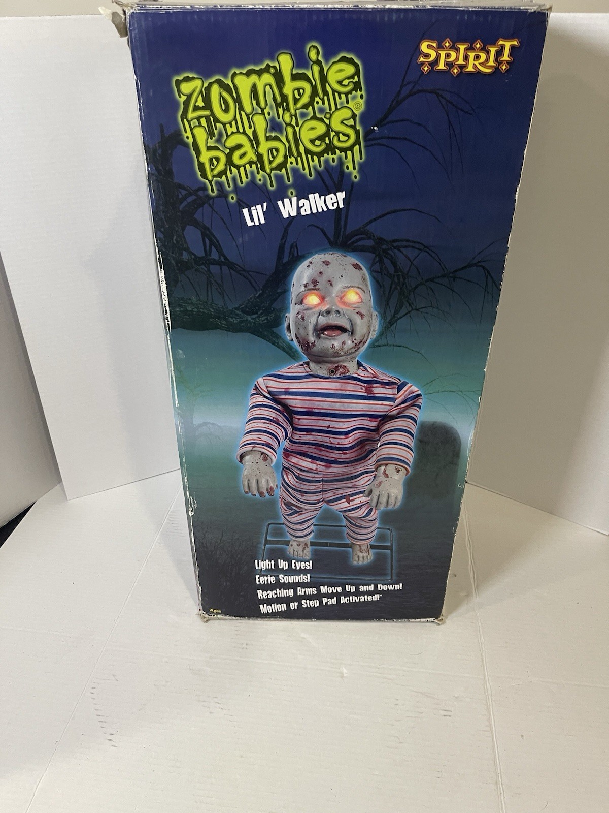Spirit Halloween Zombie Babies Lil' Walker Animatronic 2014  Untested