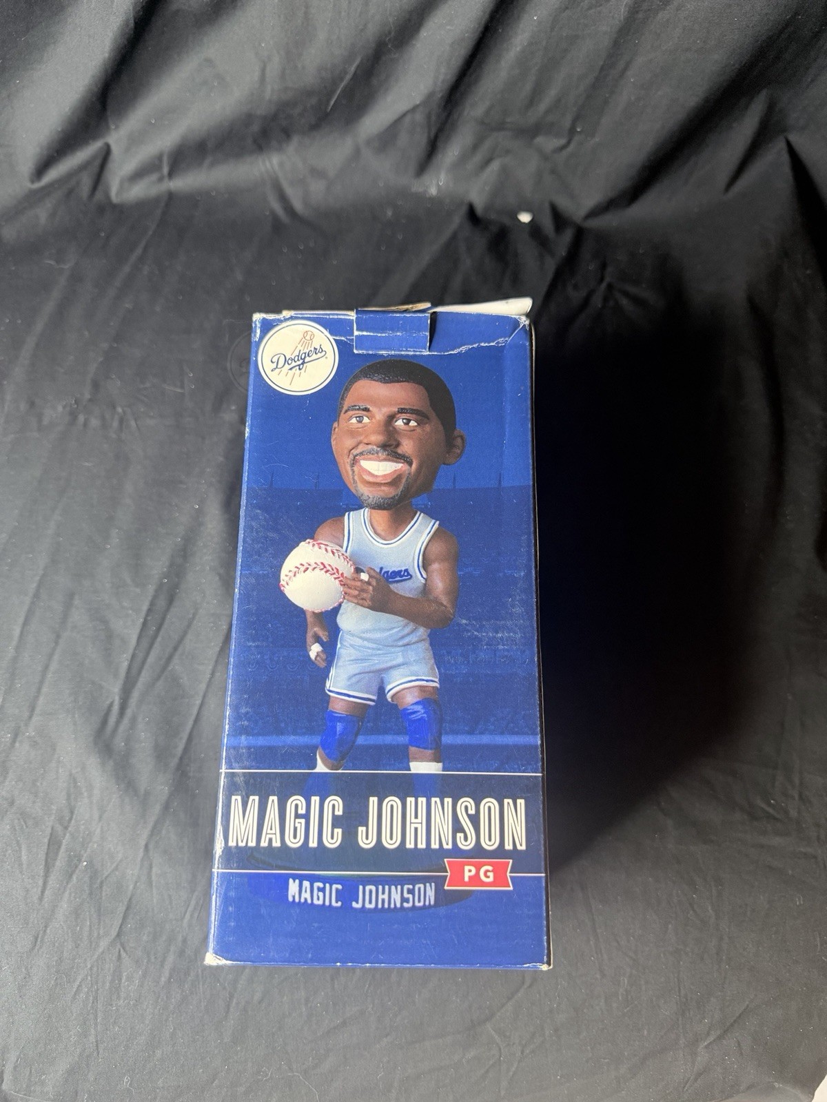 2014 Magic Johnson LA Dodgers SGA Bobblehead NEW Coca-Cola Original Box