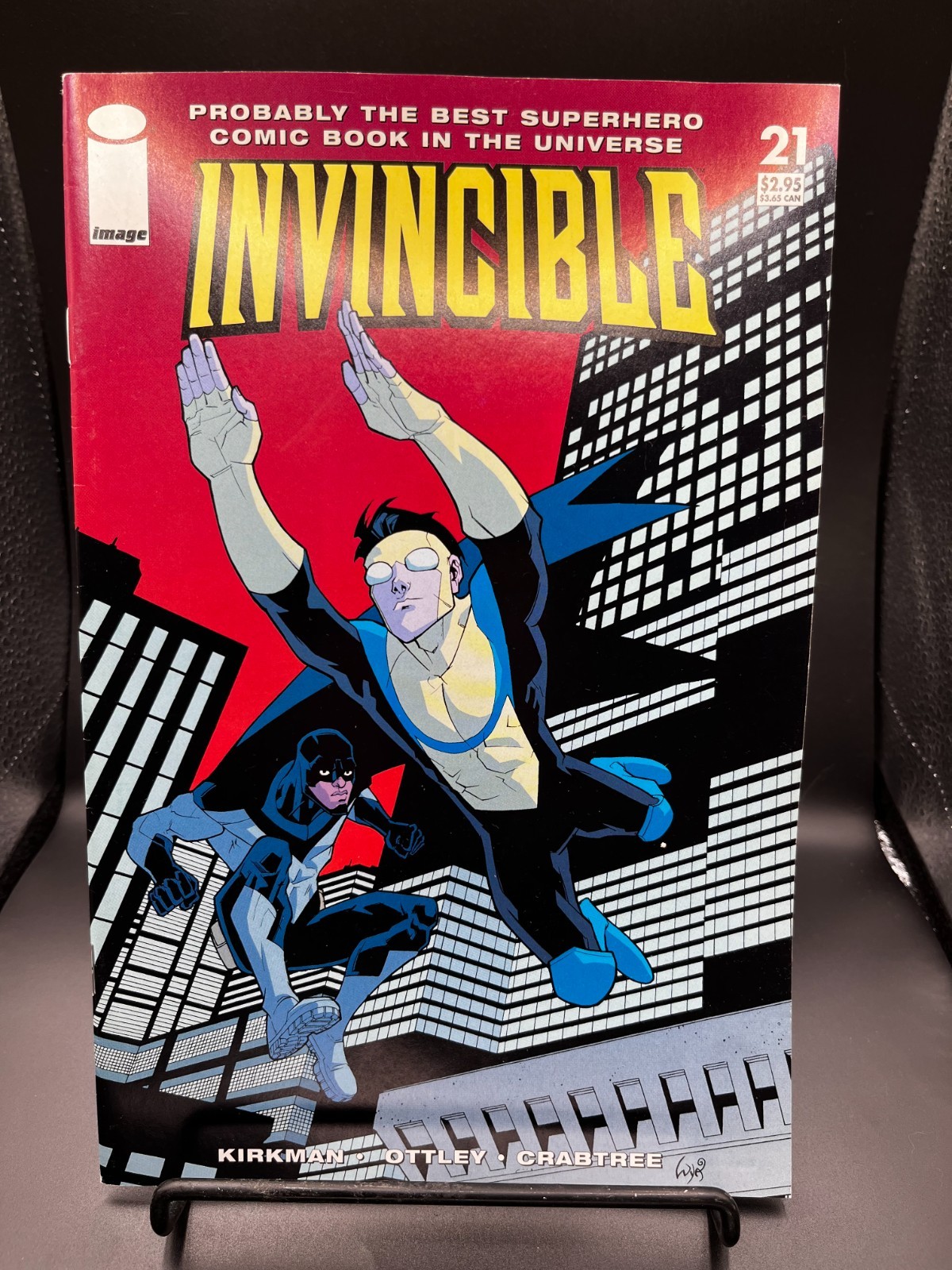 Invincible #21 Ryan NM 1st Print Darkwing II Image 2005 Kirkman Ottley