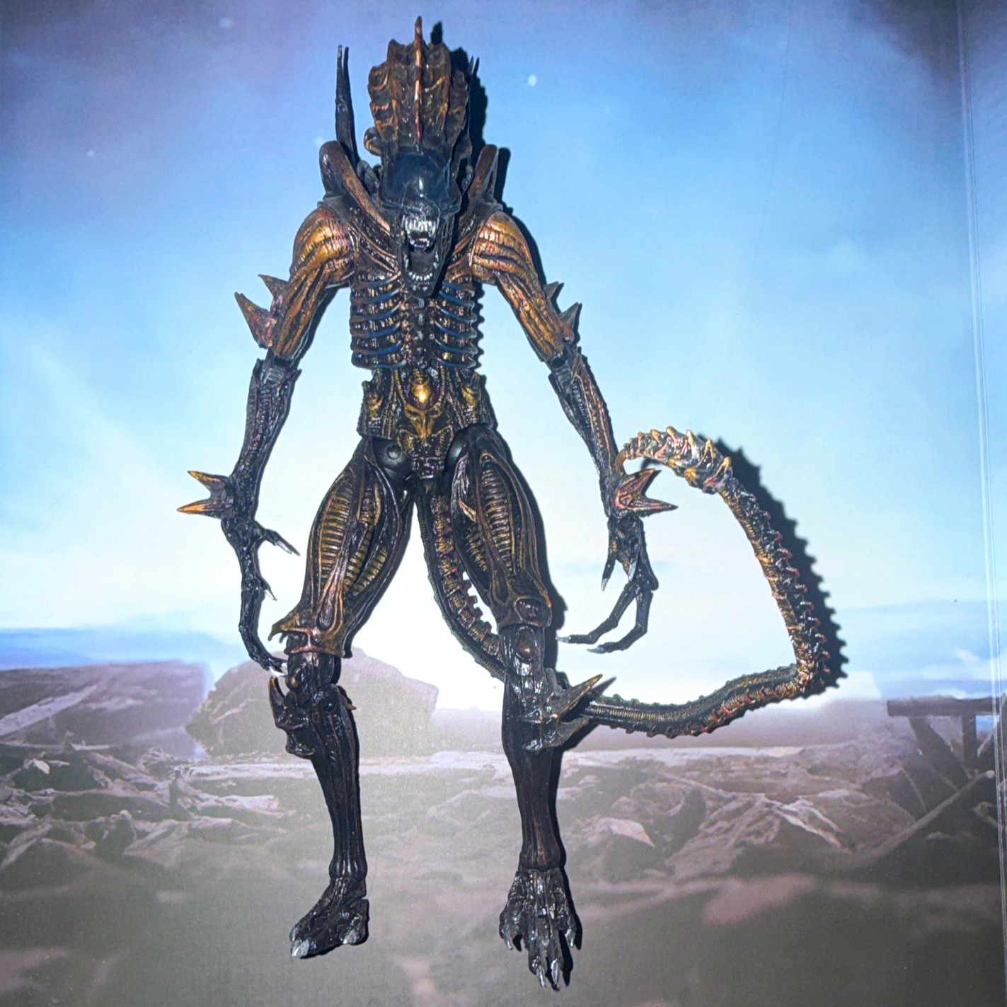 NECA Alien Scorpion Alien Xenomorph rare Aliens AVP MINT LOOSE
