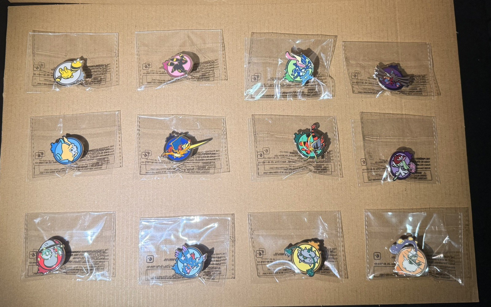 Pokémon Worlds XP 2026 San Francisco Pin Rally Full Set 12/12