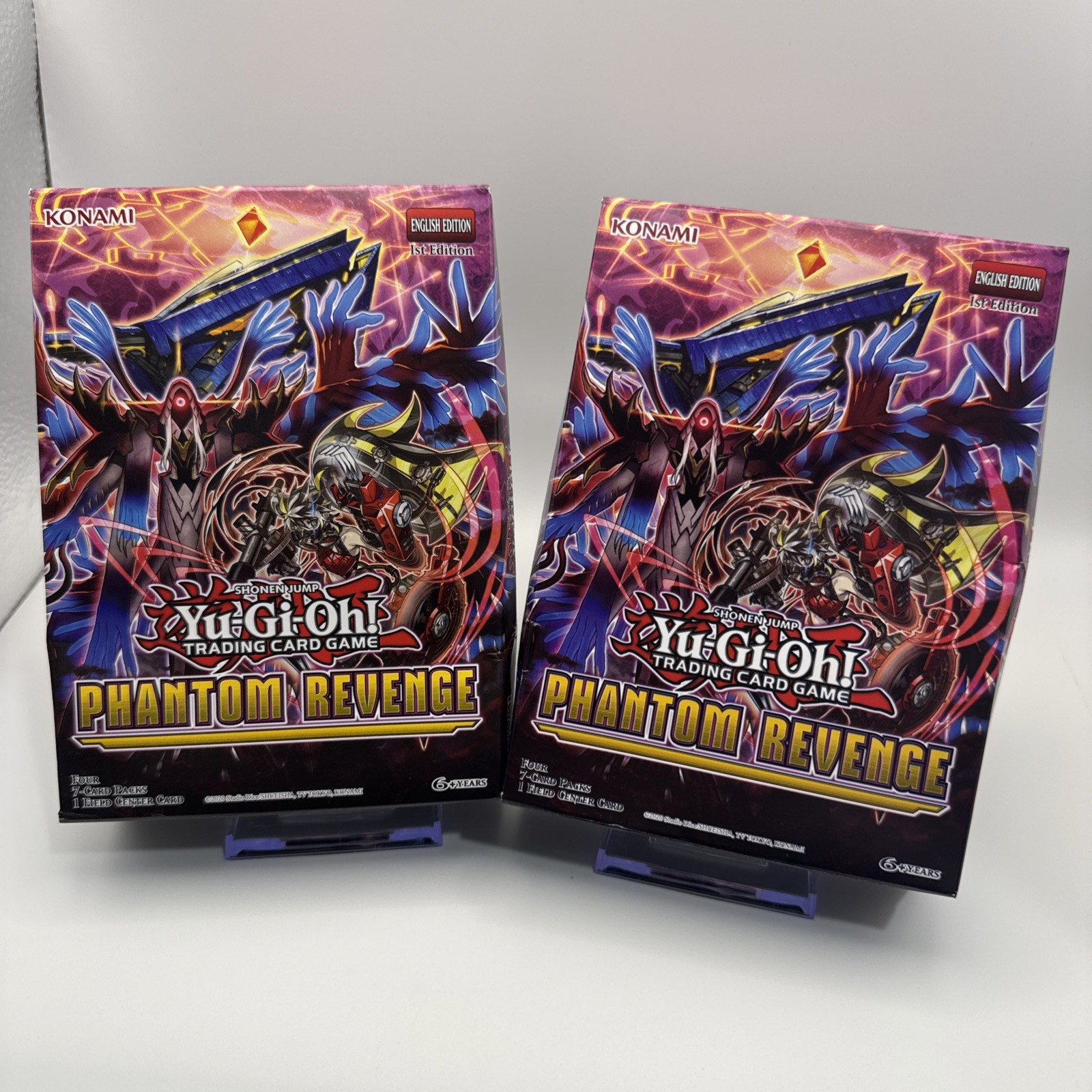 Yu-Gi-Oh Phantom Revenge 1st Edition Factory Sealed - 2 Box Lot