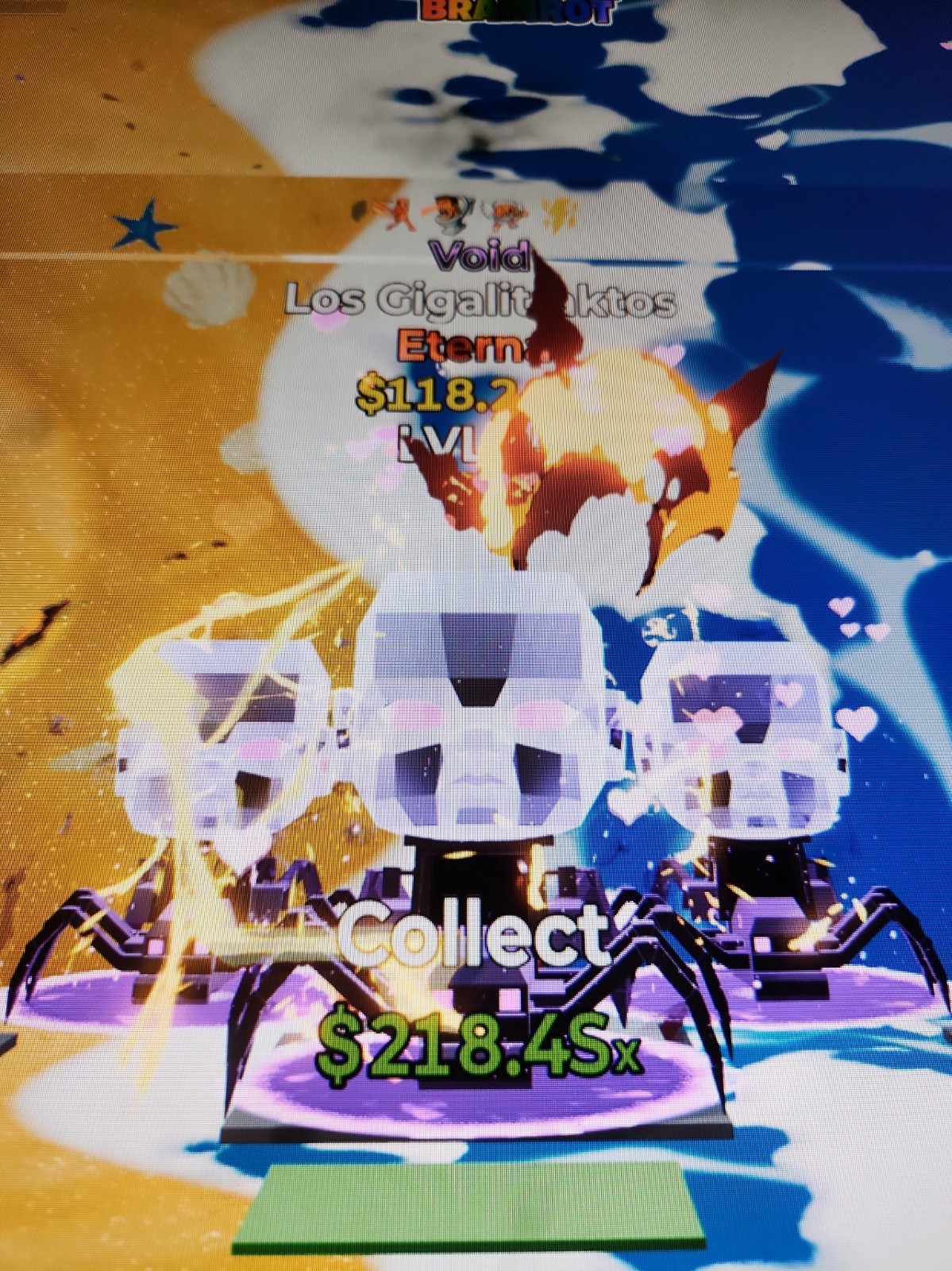 Fortnite Steal The Brainrot los gigalitraktos spidorobos extremely rare