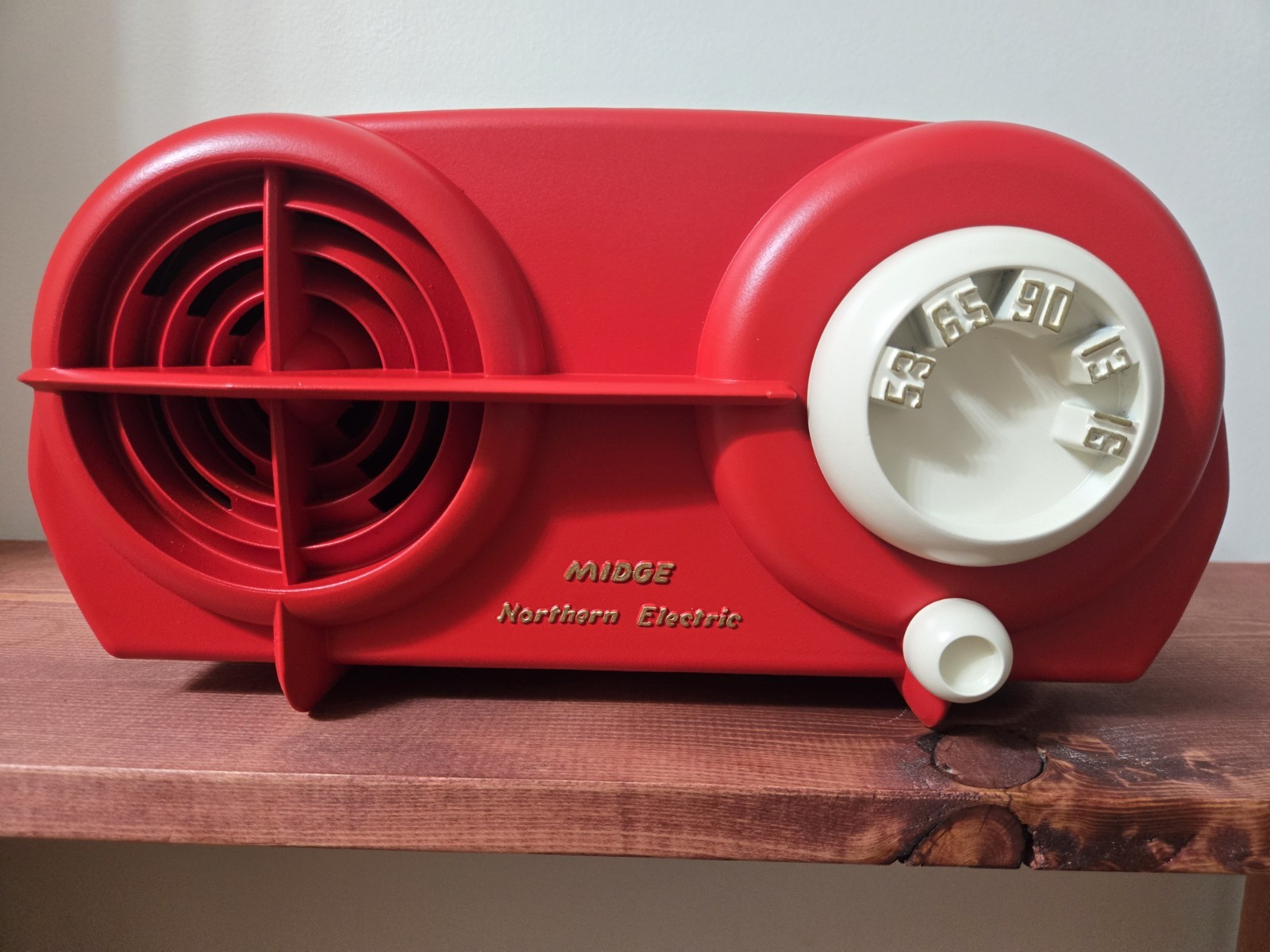 NORTHERN  ELECTRIC  MIDGE  RADIO   WORKING