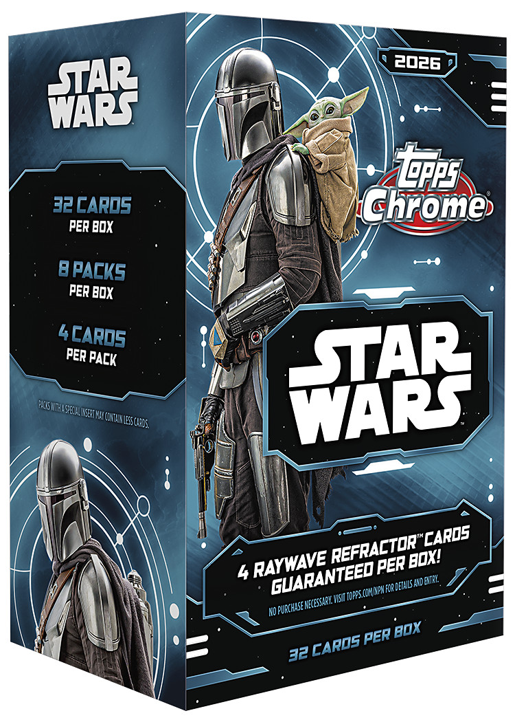2026 Topps Chrome Star Wars Value Blaster Boxes - Factory Sealed ready to ship