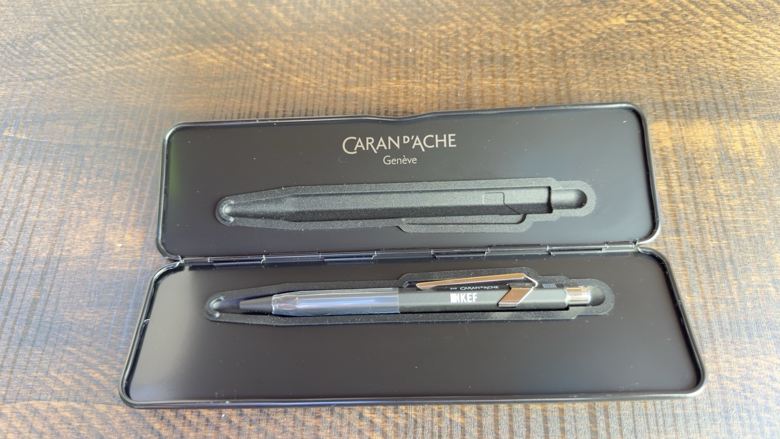 Caran d'Ache 849 Ballpoint Pen KEF Special Edition - Open box