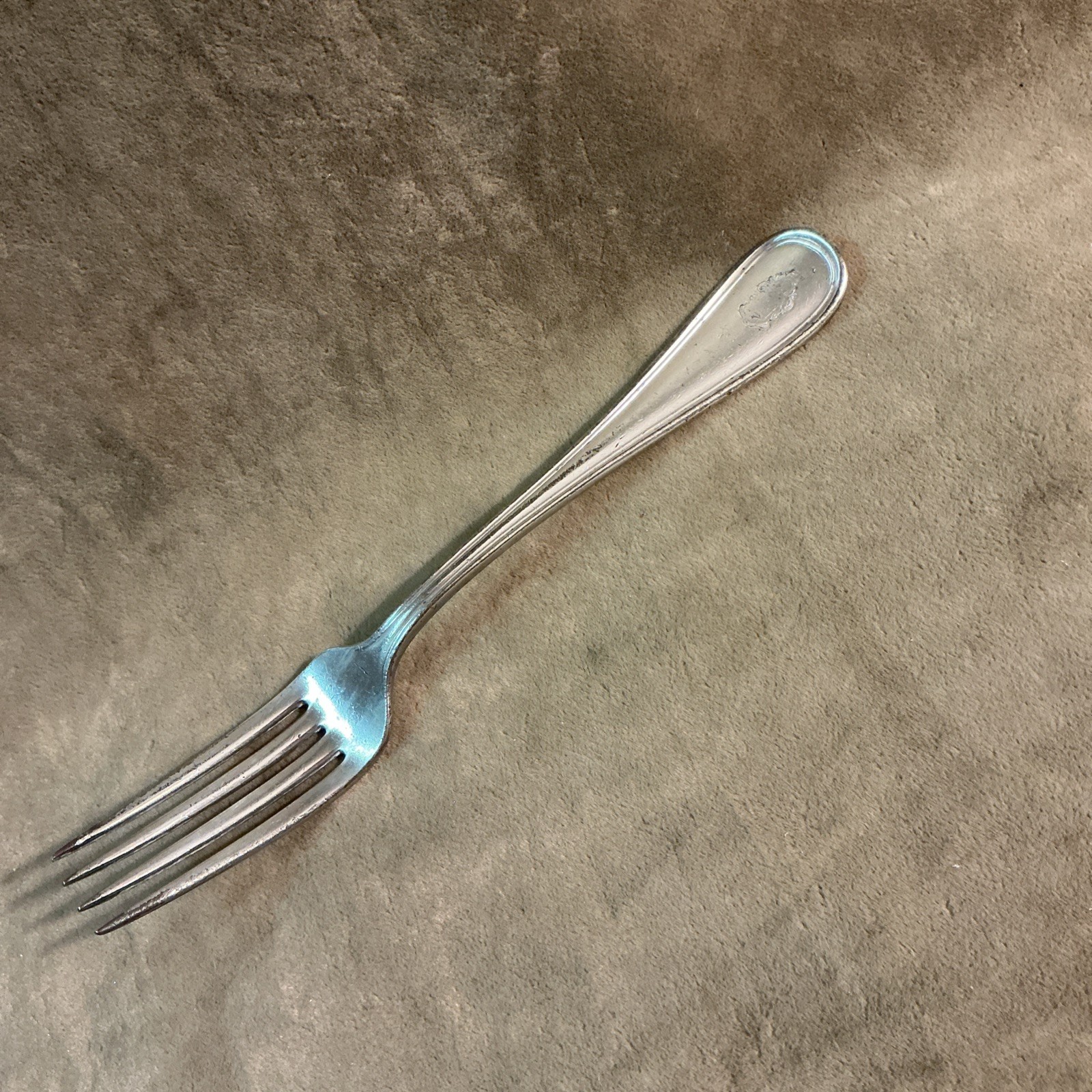 1930S Blackstone Hotel Fort Worth Texas Reed & Barton Silver Plate Dinner Fork