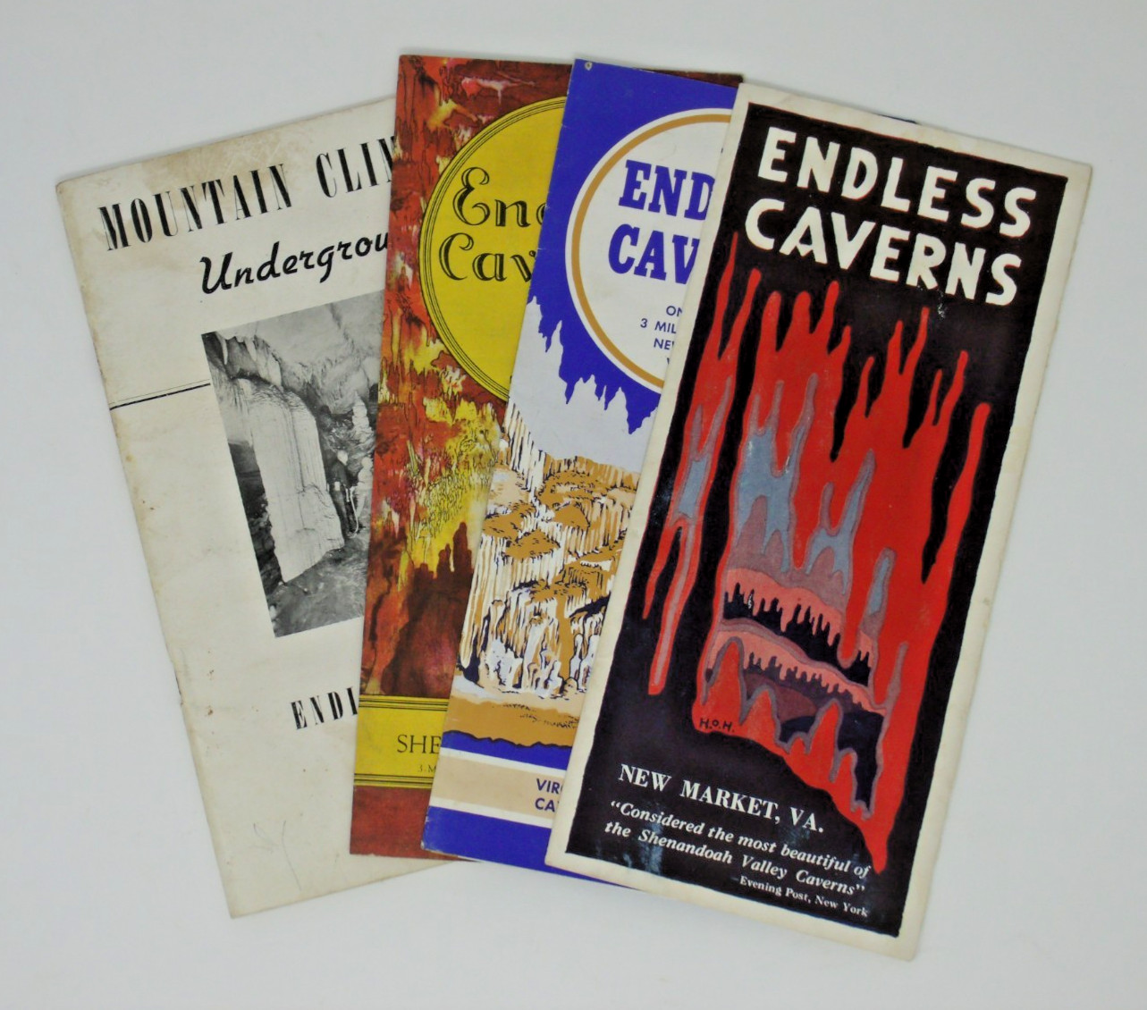 Endless Caverns Travel Brochures - New Market Virginia