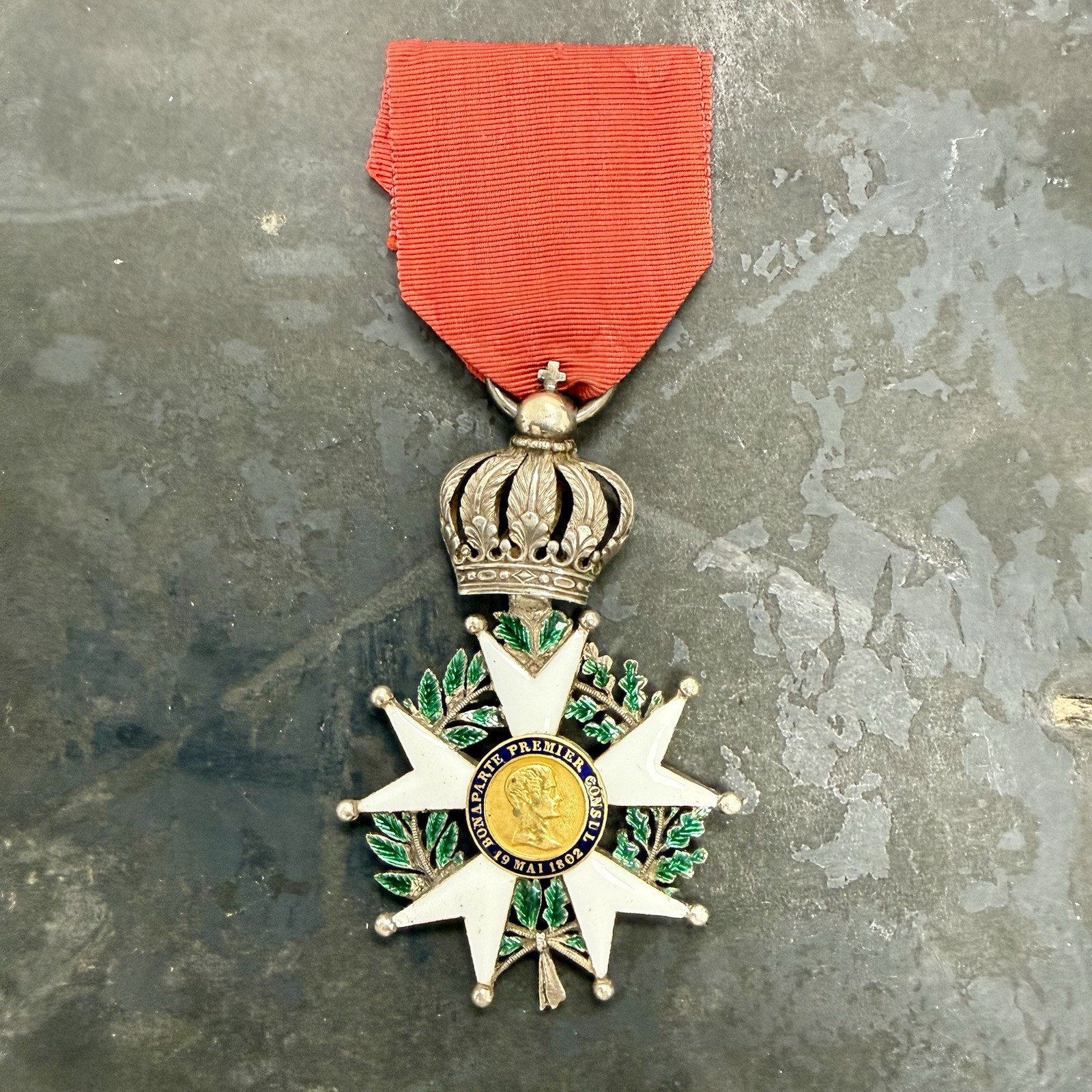 Original French 2nd Republic 1848-1851 Legion Of Honor Medal Sterling Gold Original French 2nd Republic 1848-1851 Legion Of Honor Medal Sterling Gold