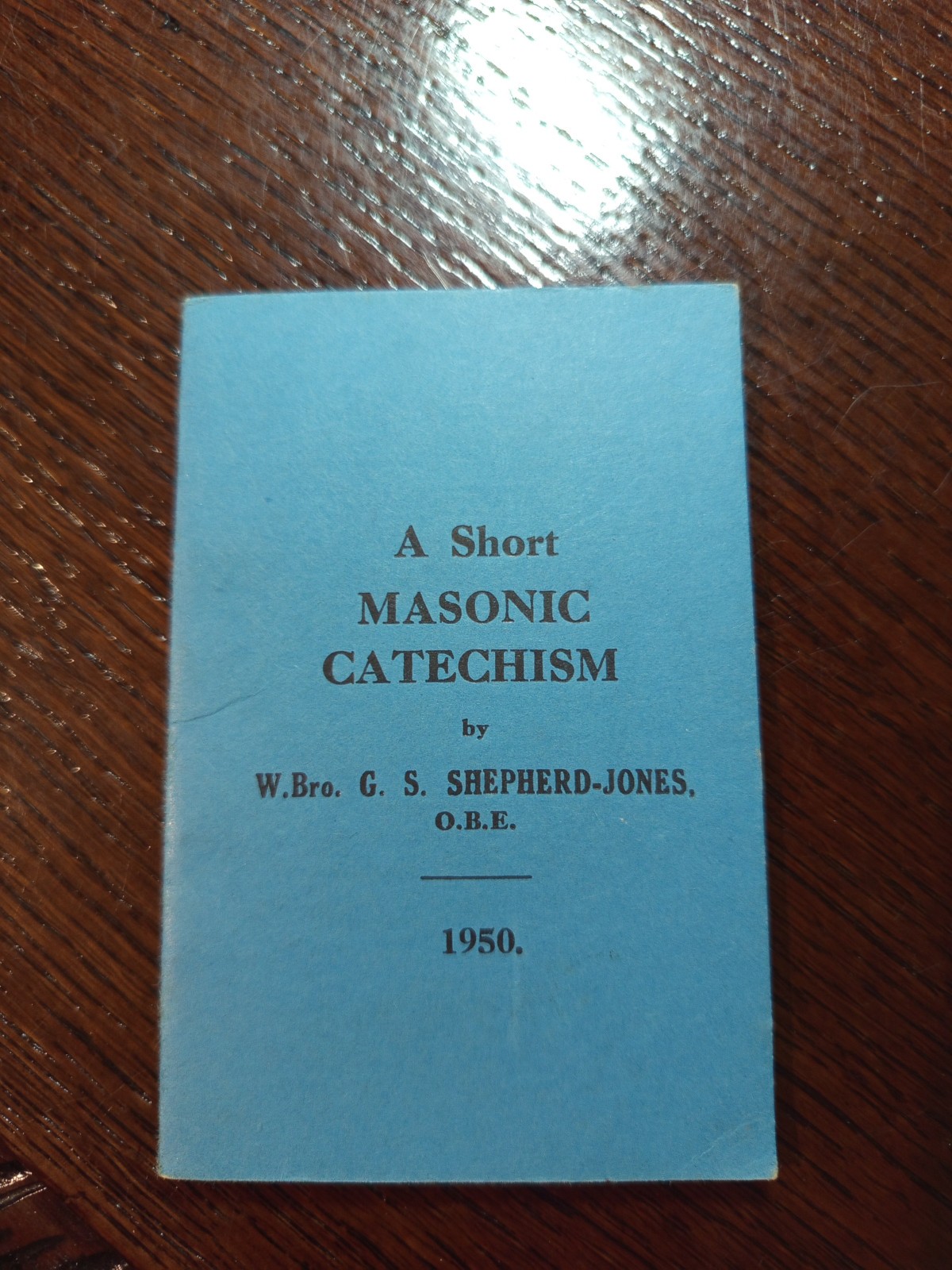1950 A Short Masonic Catechism  Freemasonry masonic/780