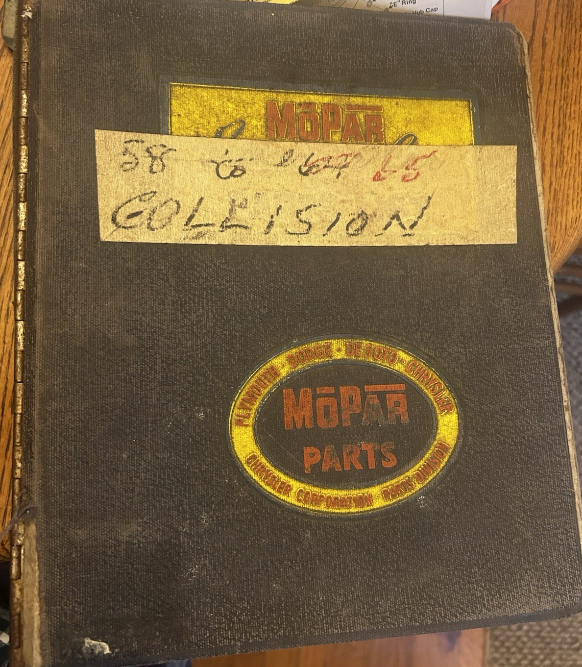 7 VINTAGE MOPAR CHRYSLER COLLISION PARTS MANUALS 1959 1960 1961 1962 1963 64 65