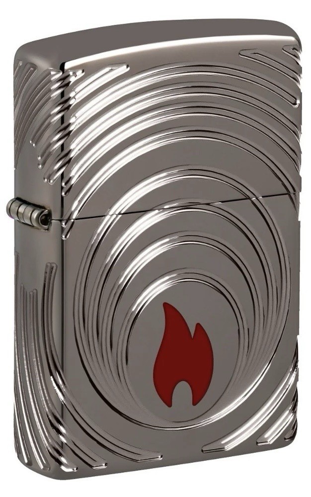 Zippo 47218, 2026 Collectible of the Year, Carved Black Ice Armor, Limited 5000