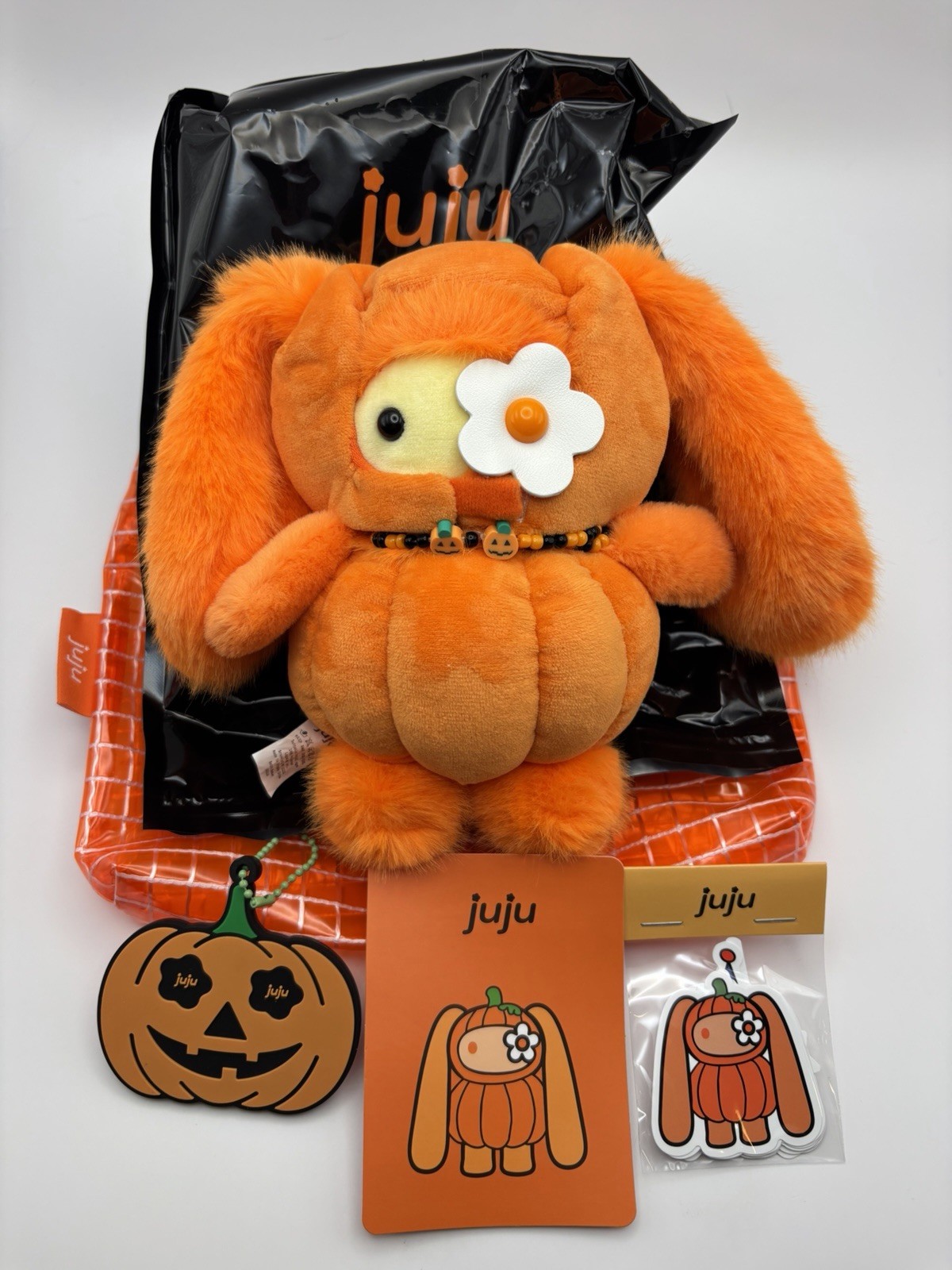 SOLD Out CJ Hendry Juju Halloween PUMPKIN & VIP Keychain -FREE Ship