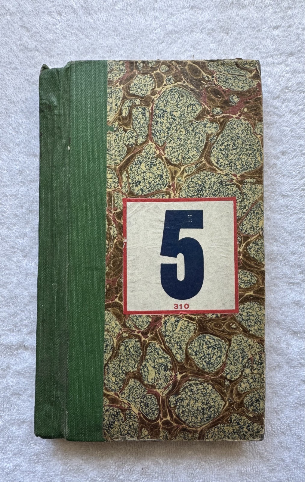 1907-1909 Antique Handwritten Receipt Ledger 507 Entries Nos 1255-1761