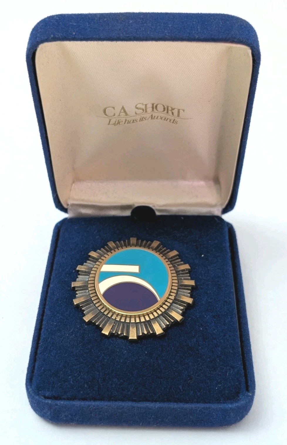 Vintage Eastern Airlines Captain Hat Cap Badge 