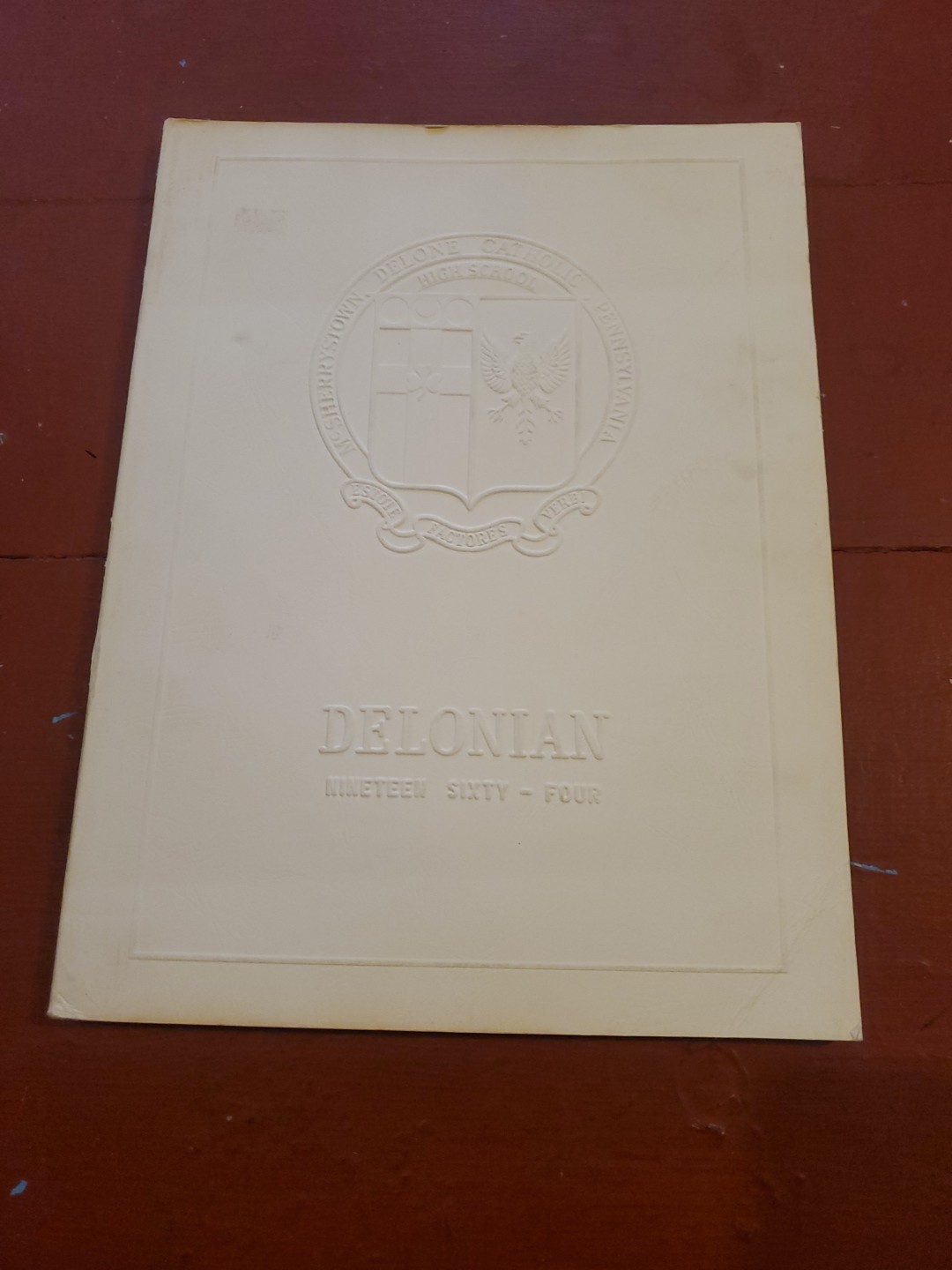 Vintage 1964 Delone Catholic High School McSherrystown PA Yearbook 
