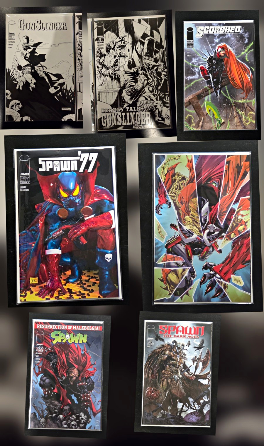 Spawn Universe Random Comic Lot #77,Gunslinger,Scorched,Dark Ages,#46,Rat City