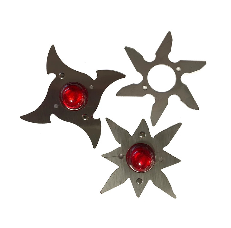 Stern Deadpool Star Pinball Pop Bumper Cap Set 502-7075-00