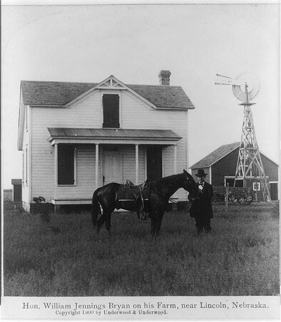 Photo:Hon. William Jennings Bryan on his farm, near Lincoln, Nebraska