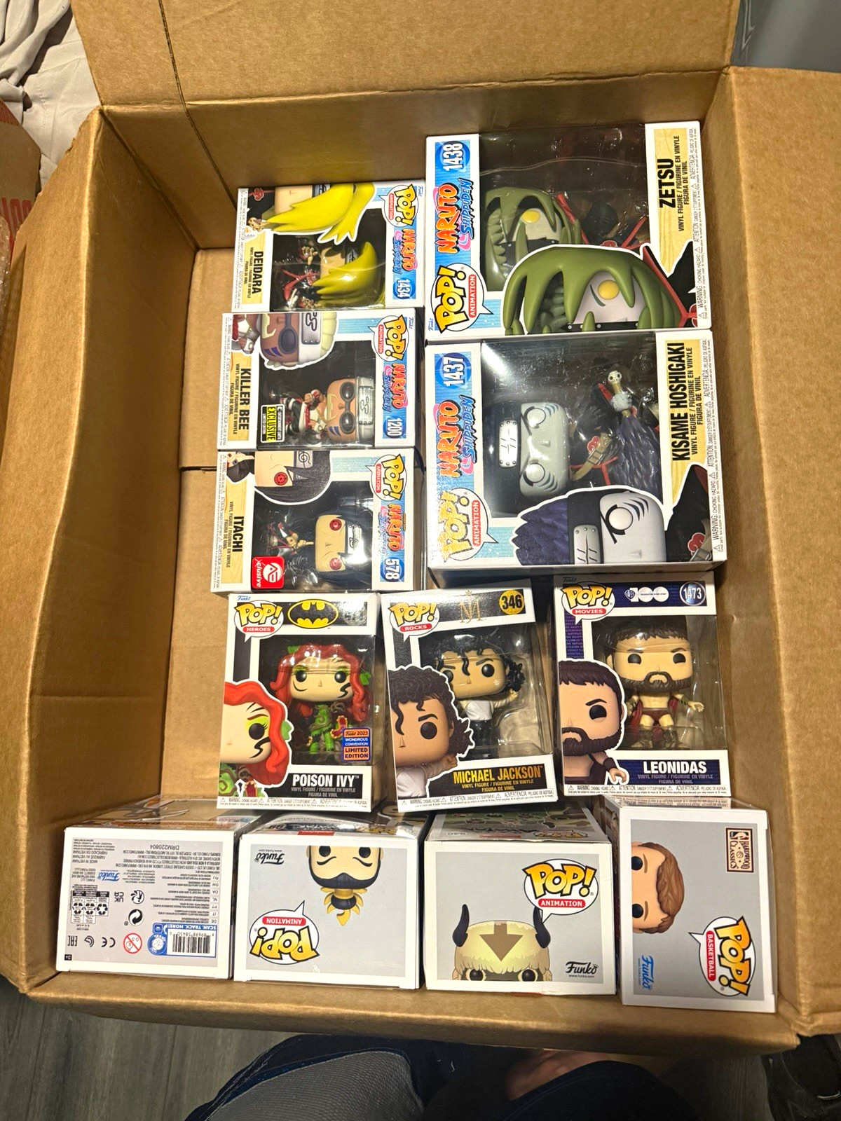 Funko Pop Vinyl Figures Mixed Lot Naruto Shippuden BoxLunch Limited Unopened