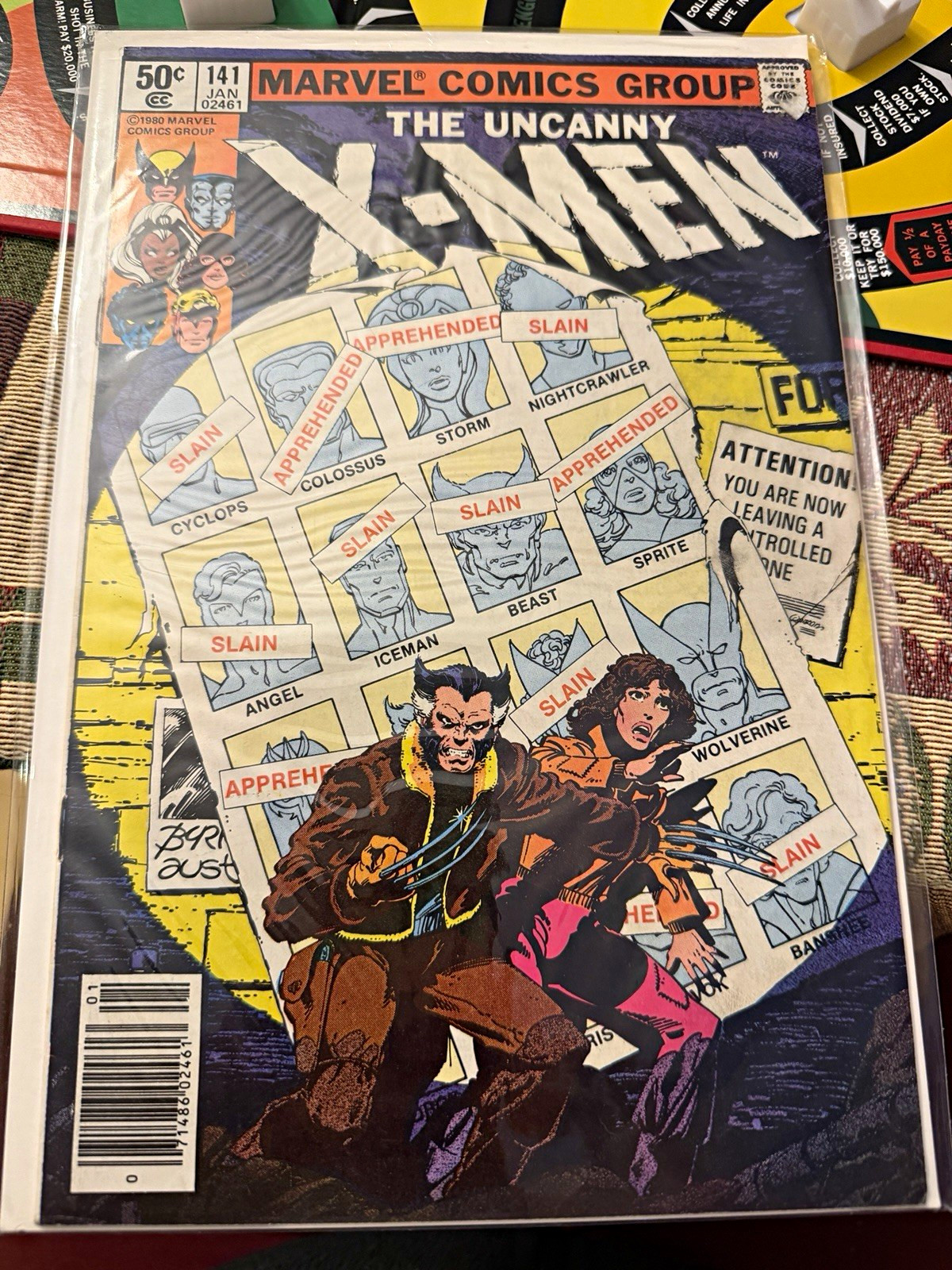 The Uncanny X-Men #141 (1980) Marvel Comics Chris Claremont Wolverine