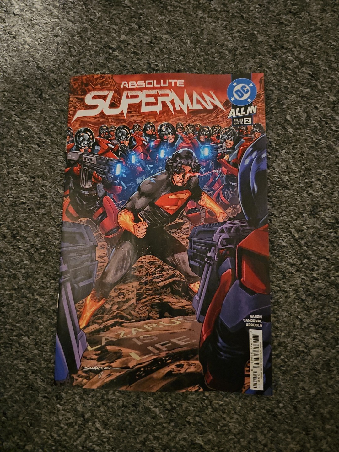ABSOLUTE SUPERMAN  #2 DC COMICS 2024 NM
