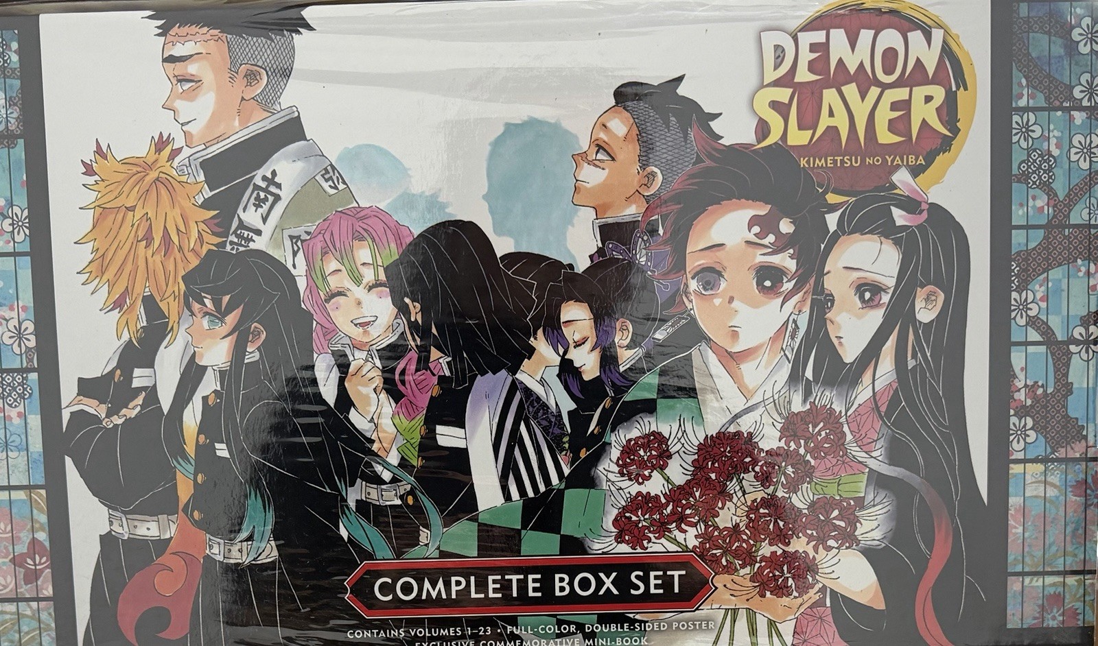 Demon Slayer Complete Box Set Manga Volumes 1-23 English VIZ w/Bonus Poster