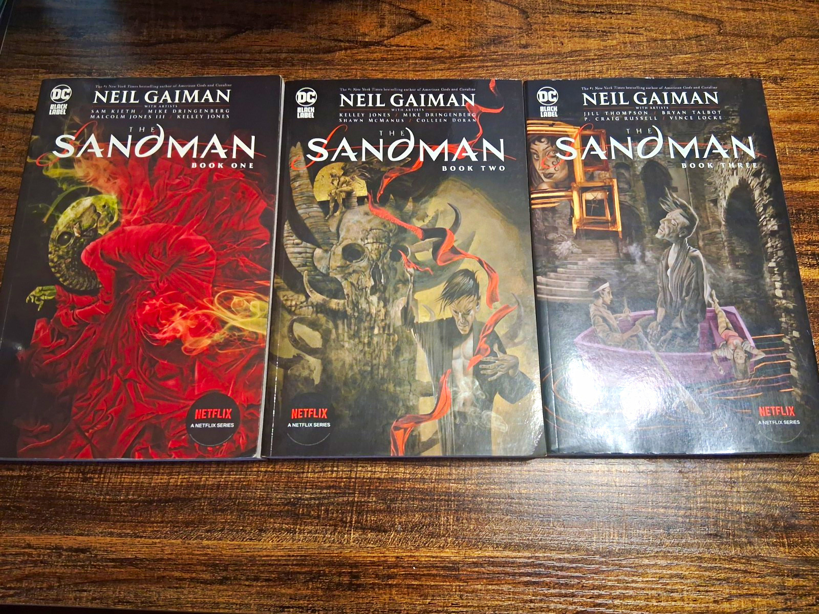 DC The Sandman Graphic Novel TPB Books 1-3 Neil Gaiman DC The Sandman Graphic Novel TPB Books 1-3 Neil Gaiman