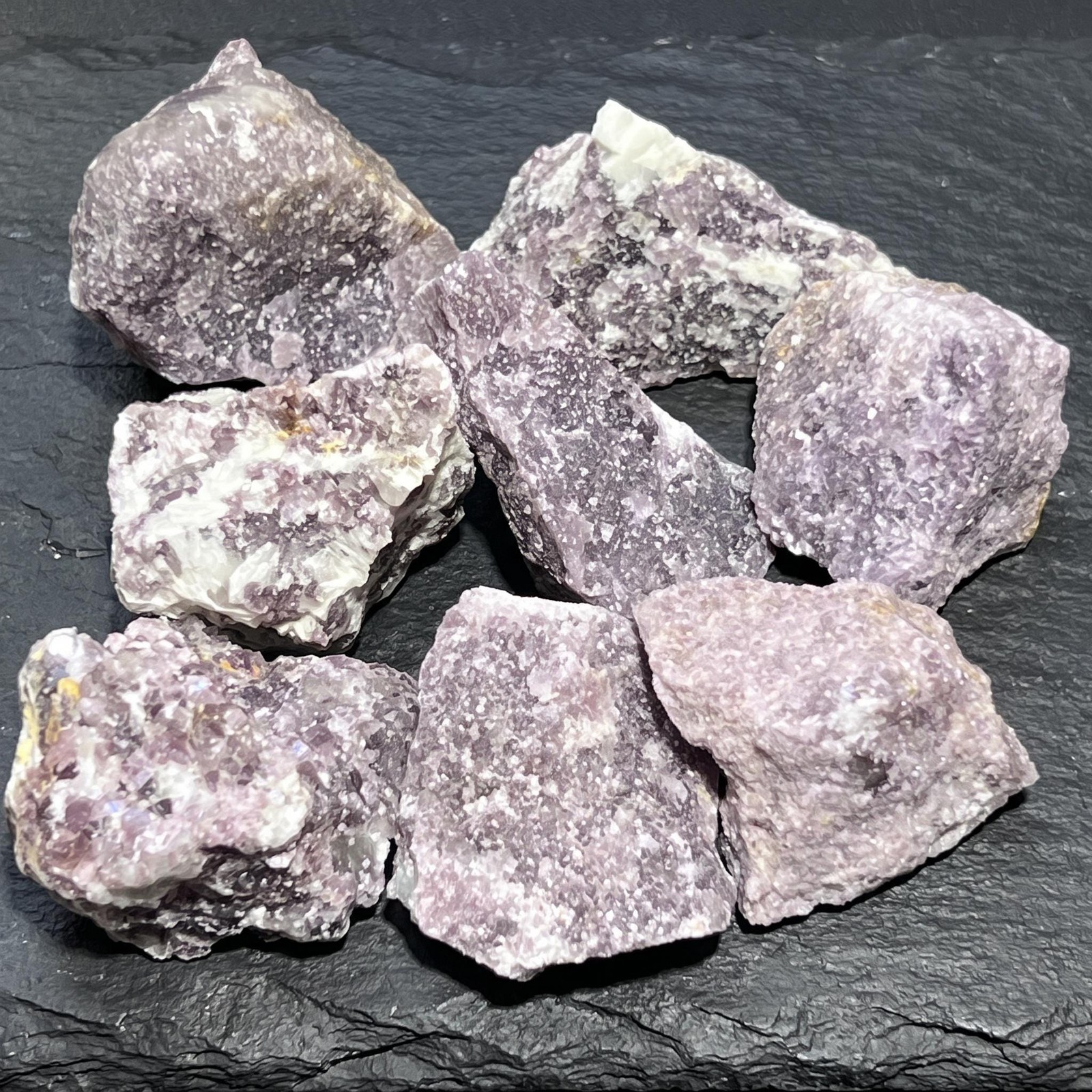 Large Lepidolite Rough Raw Stones (By The Piece Or Pound) Gemstone Gift Specimen