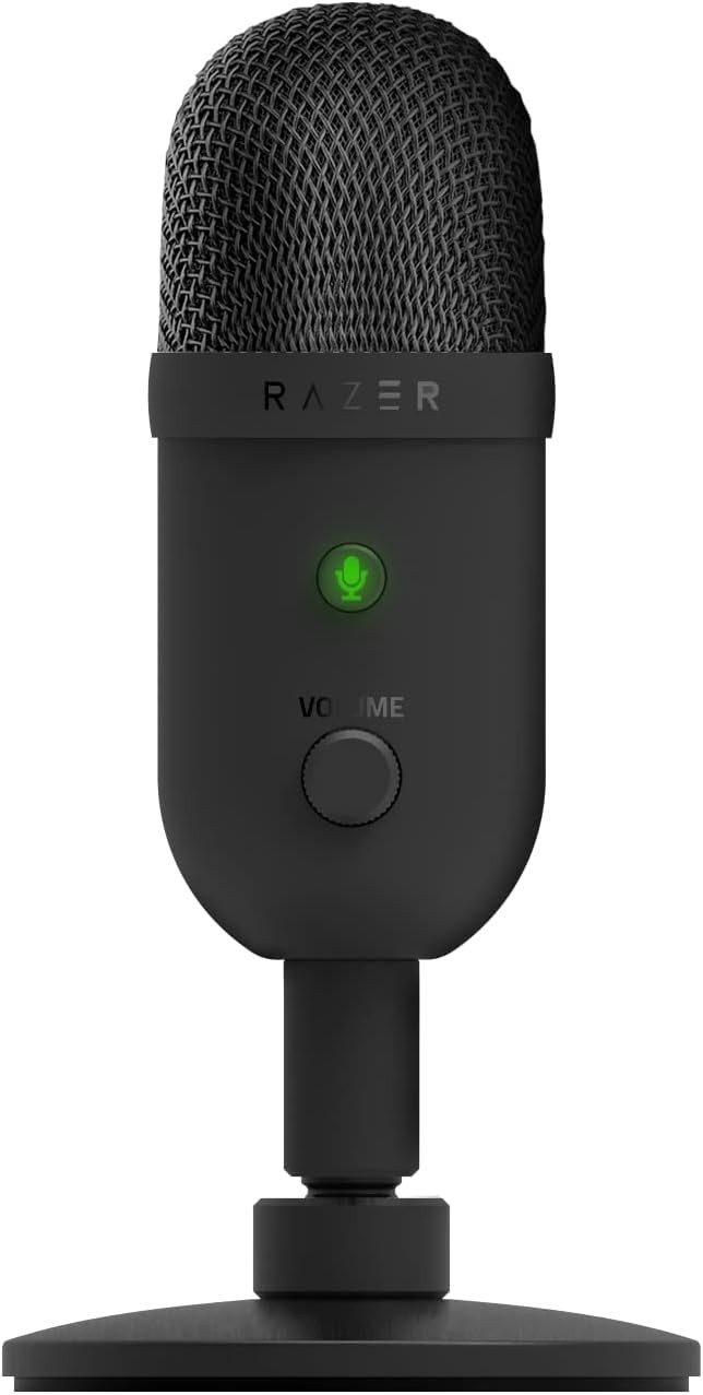 Razer Seiren V2 X Usb 25Mm Condenser Microphone With Supercardioid Pickup Patte_