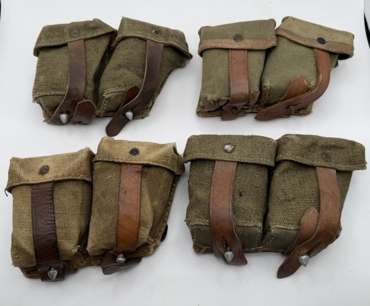 WWI WW1 Austro-Hungarian M1895 Mannlicher Canvas Ammo Pouch 1 per Order