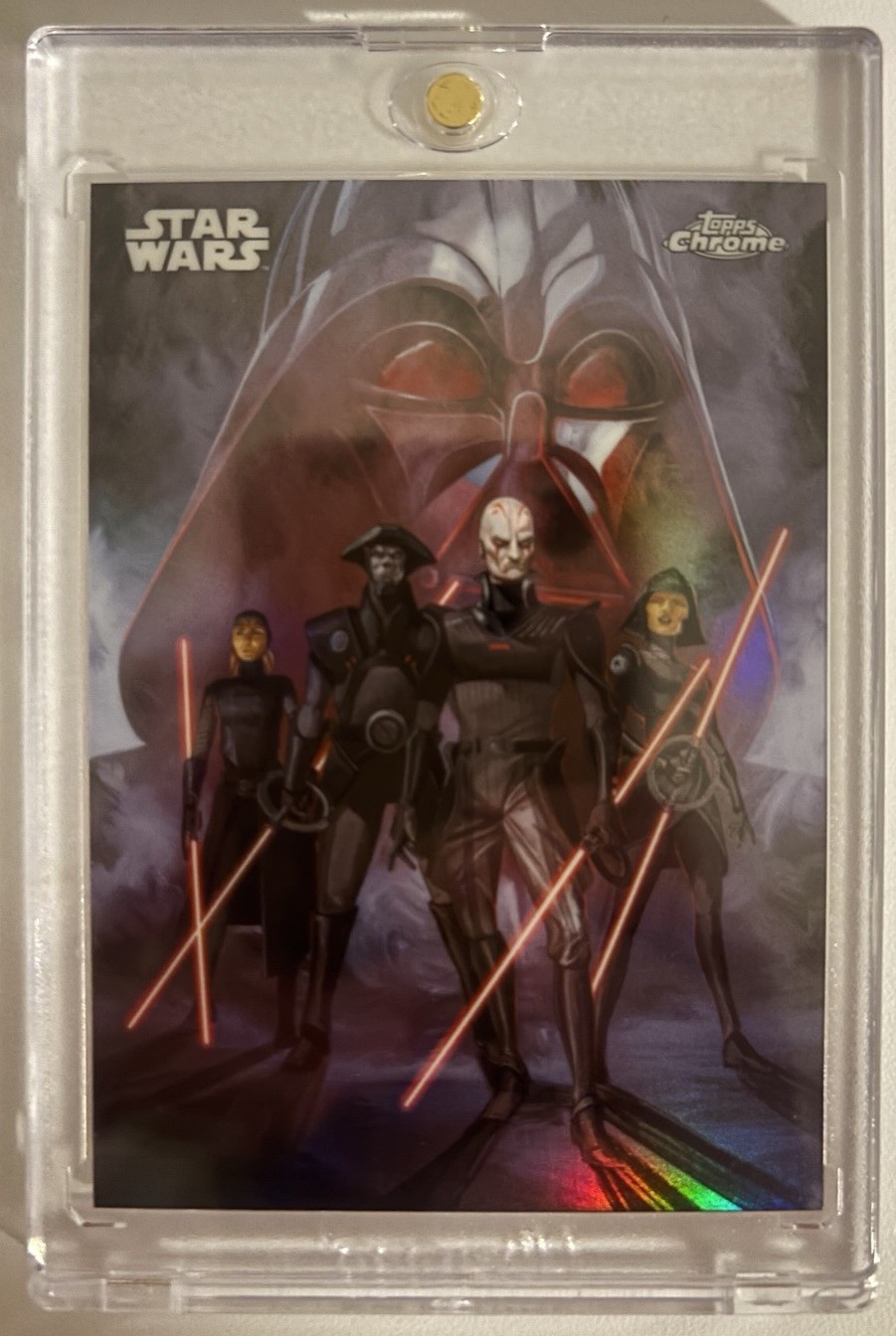 Topps 2026 Chrome Star Wars Art Factions Inquisitorius SQUAD-10 Uzuri