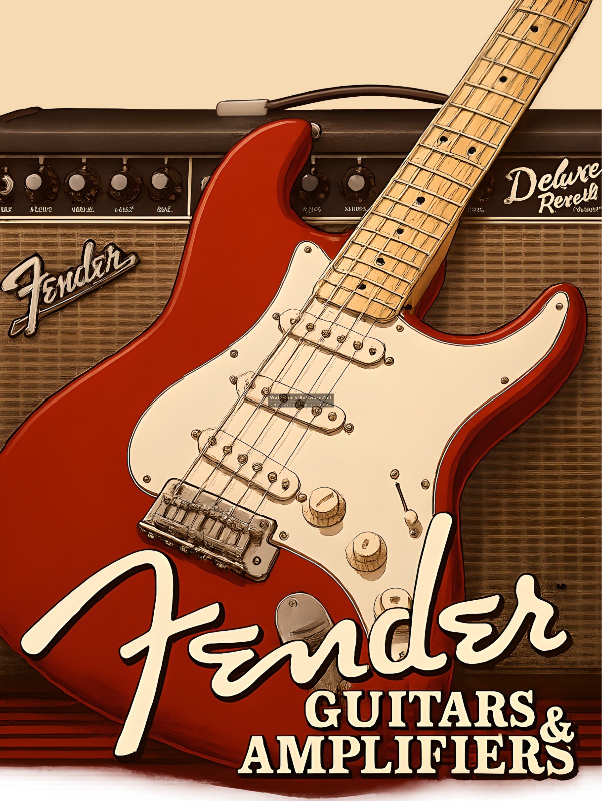 Fender Guitars Amplifiers Sign 9