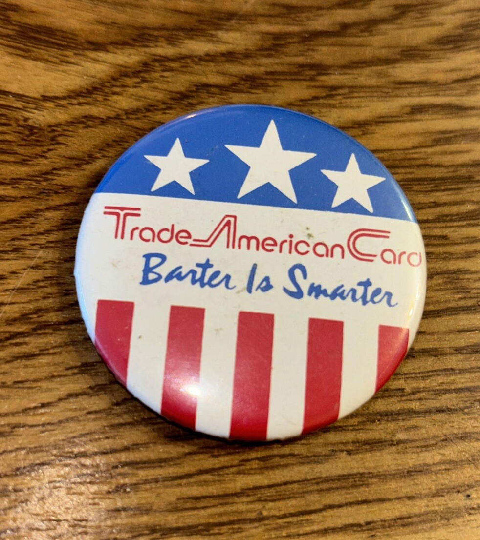 Trade America Card, Barter is Smarter 1-3/4\