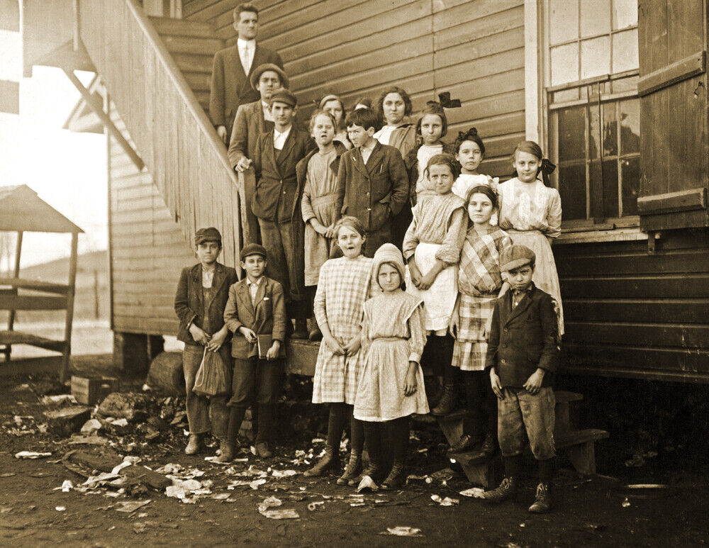 1913 The Mill School, Huntsville, Alabama Old Photo 8.5\