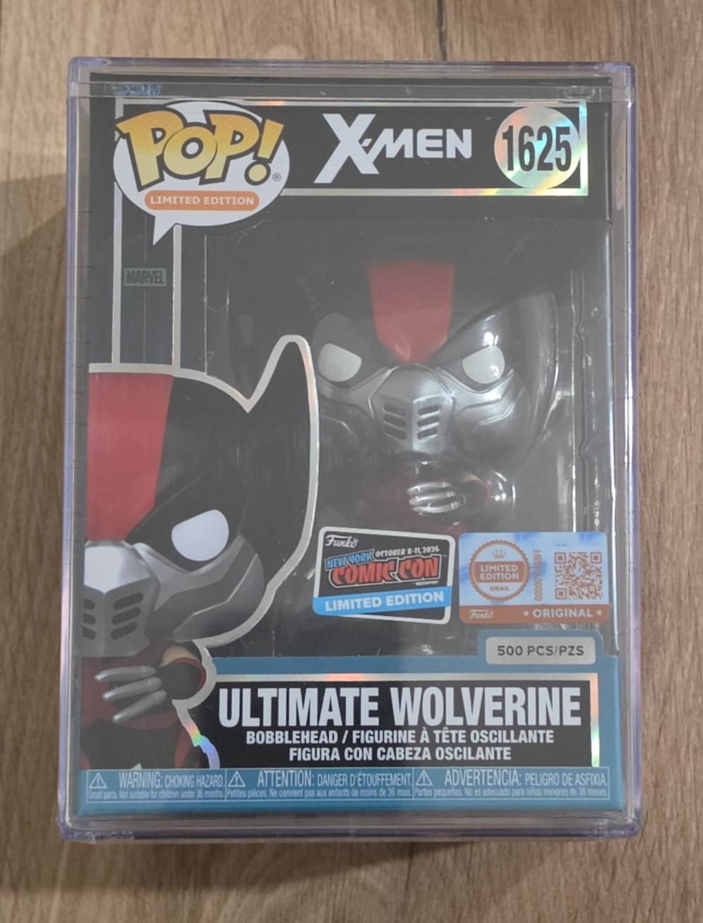 NYCC 2026 FUNKO Pop Marvel ULTIMATE WOLVERINE LE 500 IN HAND