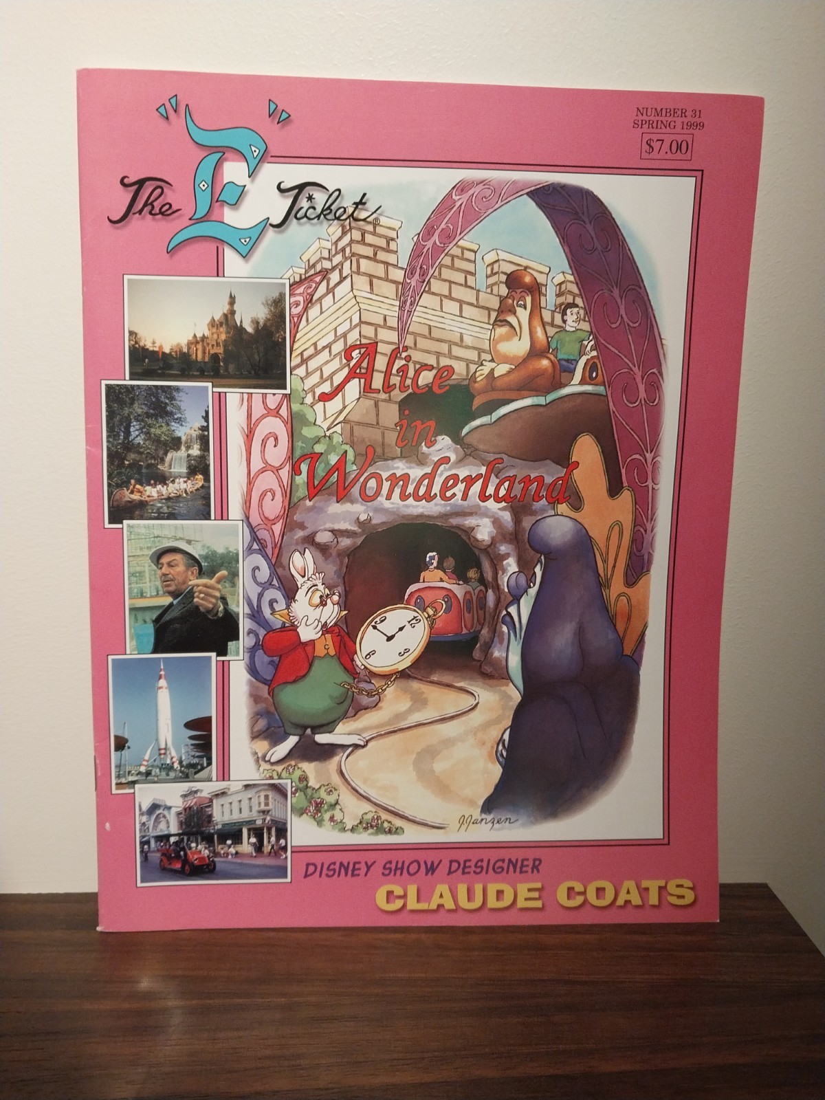 Spring 1999 E Ticket Magazine Issue 31 Features Alice in Wonderland Mint